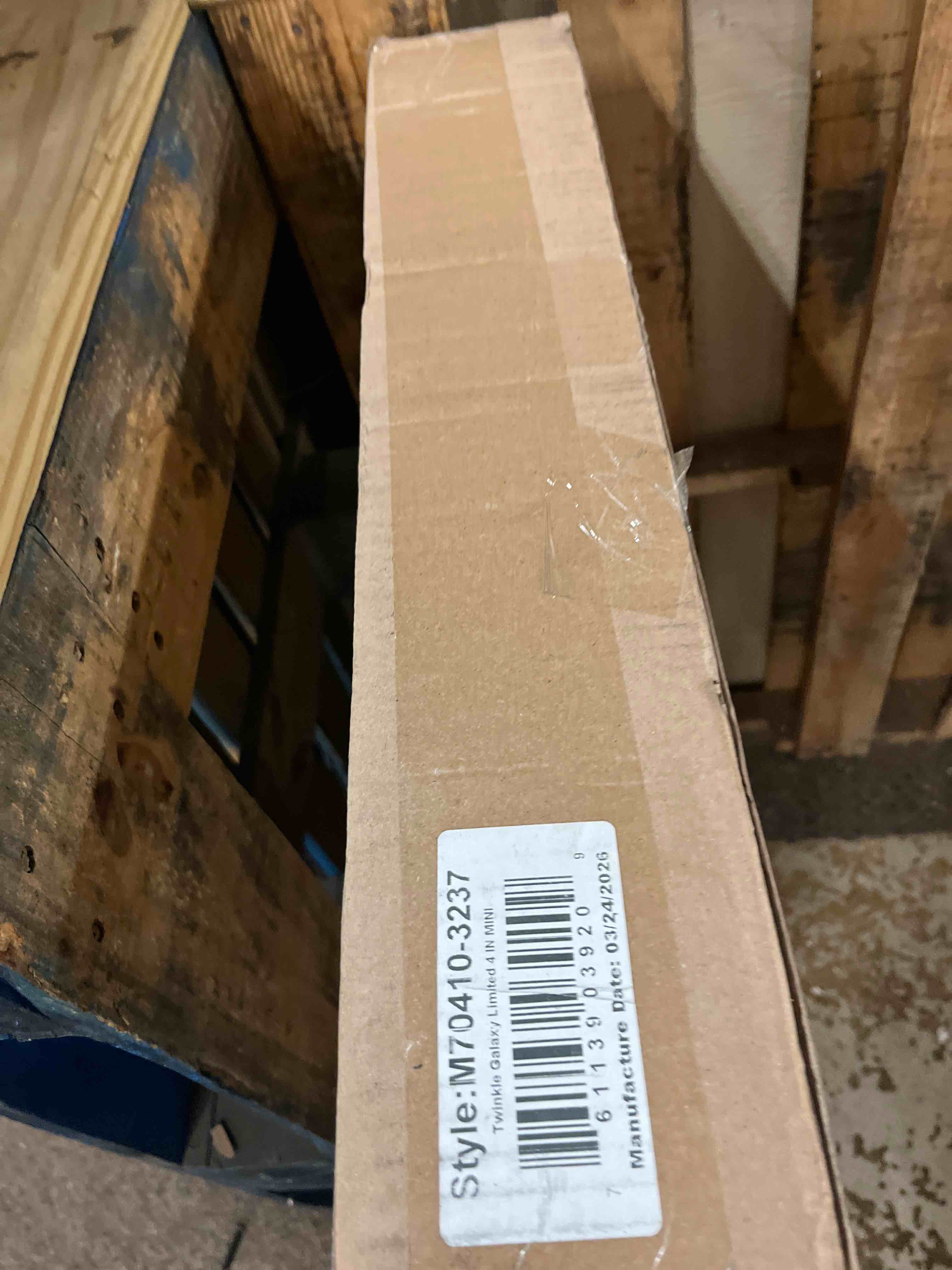 Condition photo showing New/Like New for delta children glimmer stars 4-inch dual sided mini/portable baby crib mattress - recycled fiber core - waterproof - lightweight - greenguard gold certified (natural/non-toxic)