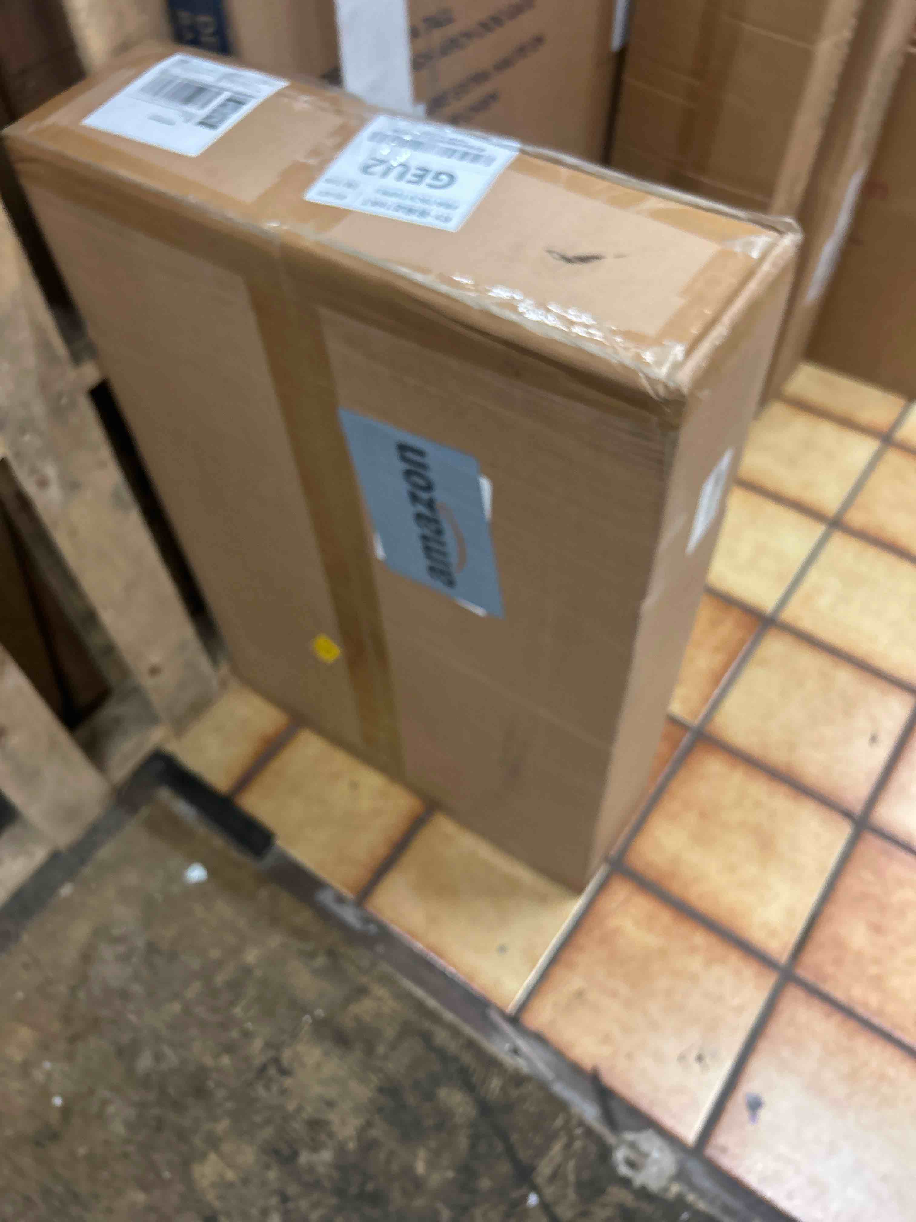 Condition photo showing New/Like New for gmtk2768af 27-inch stainless steel microwave trim kit, for 2.2 cu. ft built in microwave oven, compatible with frigidaire gallery series gmbs3068af