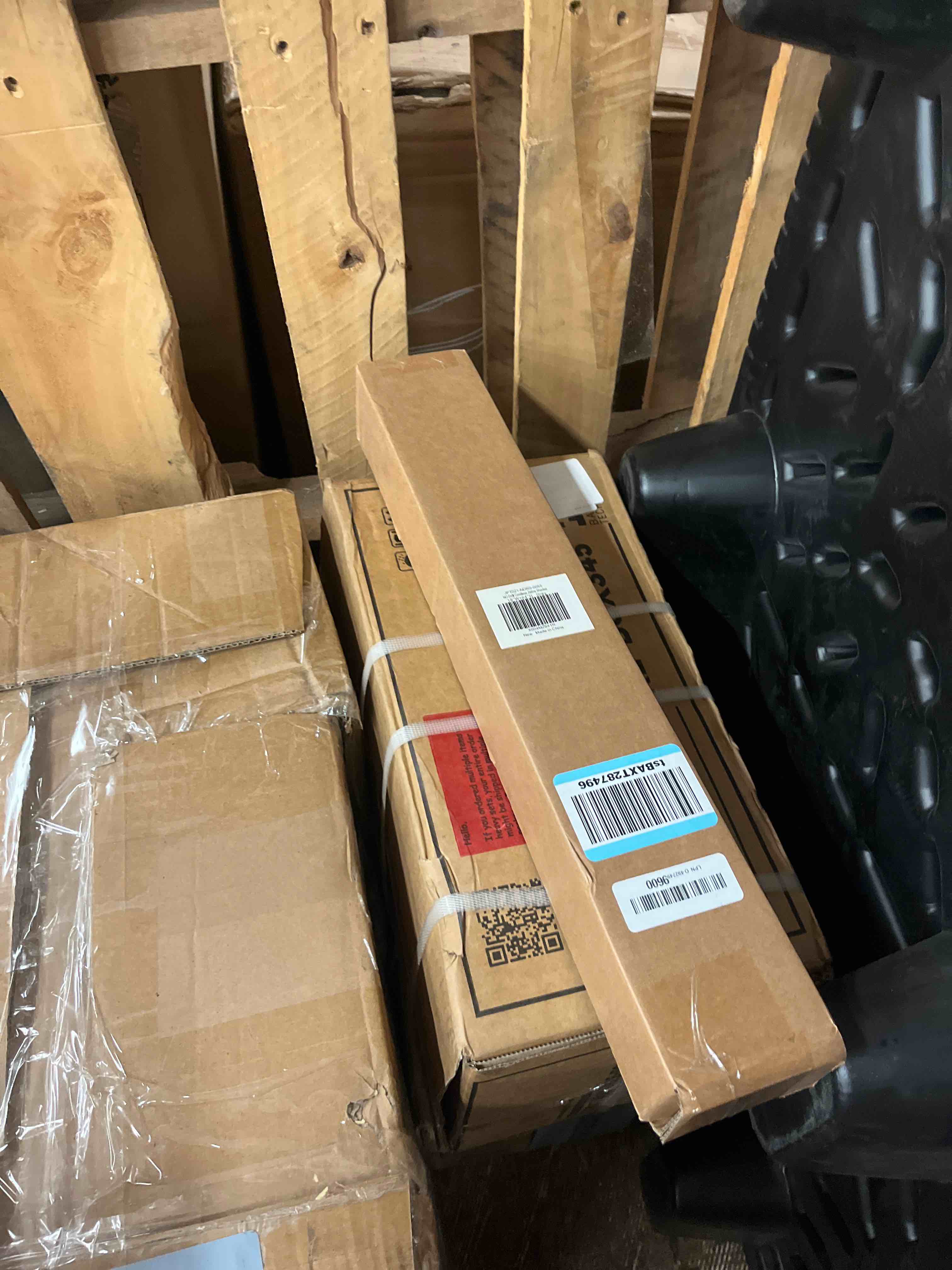 Condition photo showing New/Like New for lazblinds no drill zebra blinds for windows 19" w x 64" h, grey | cordless dual layer light filtering & blackout roller shades, free stop-lift, easy install day & night privacy with valance