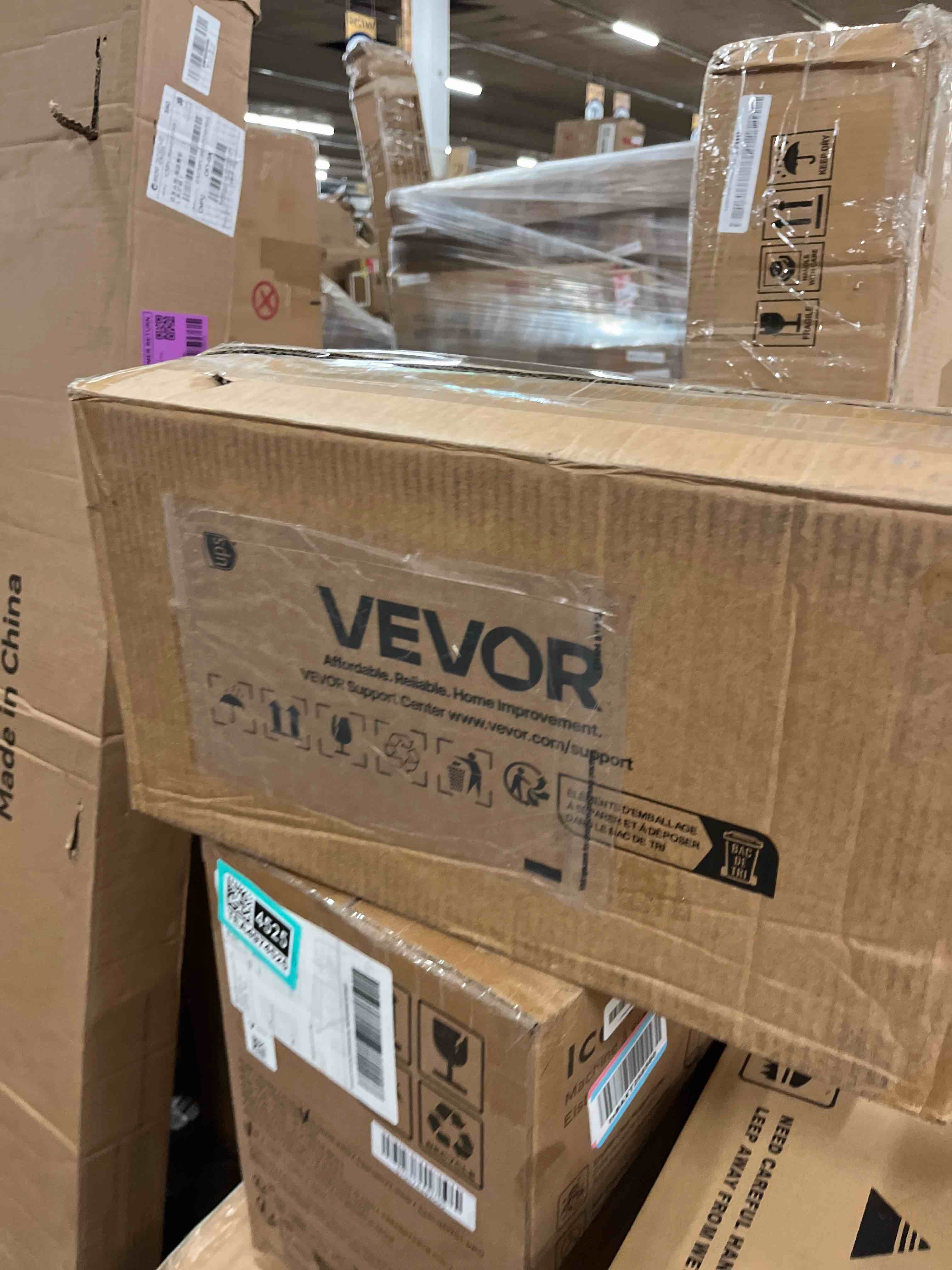 Condition photo showing New/Like New for vevor room to room fan, intake & exhaust dual airflow through-the-wall fan with remote & temperature control, 300 cfm 10-speed ventilation quiet in-wall vent for living, laundry room indoor