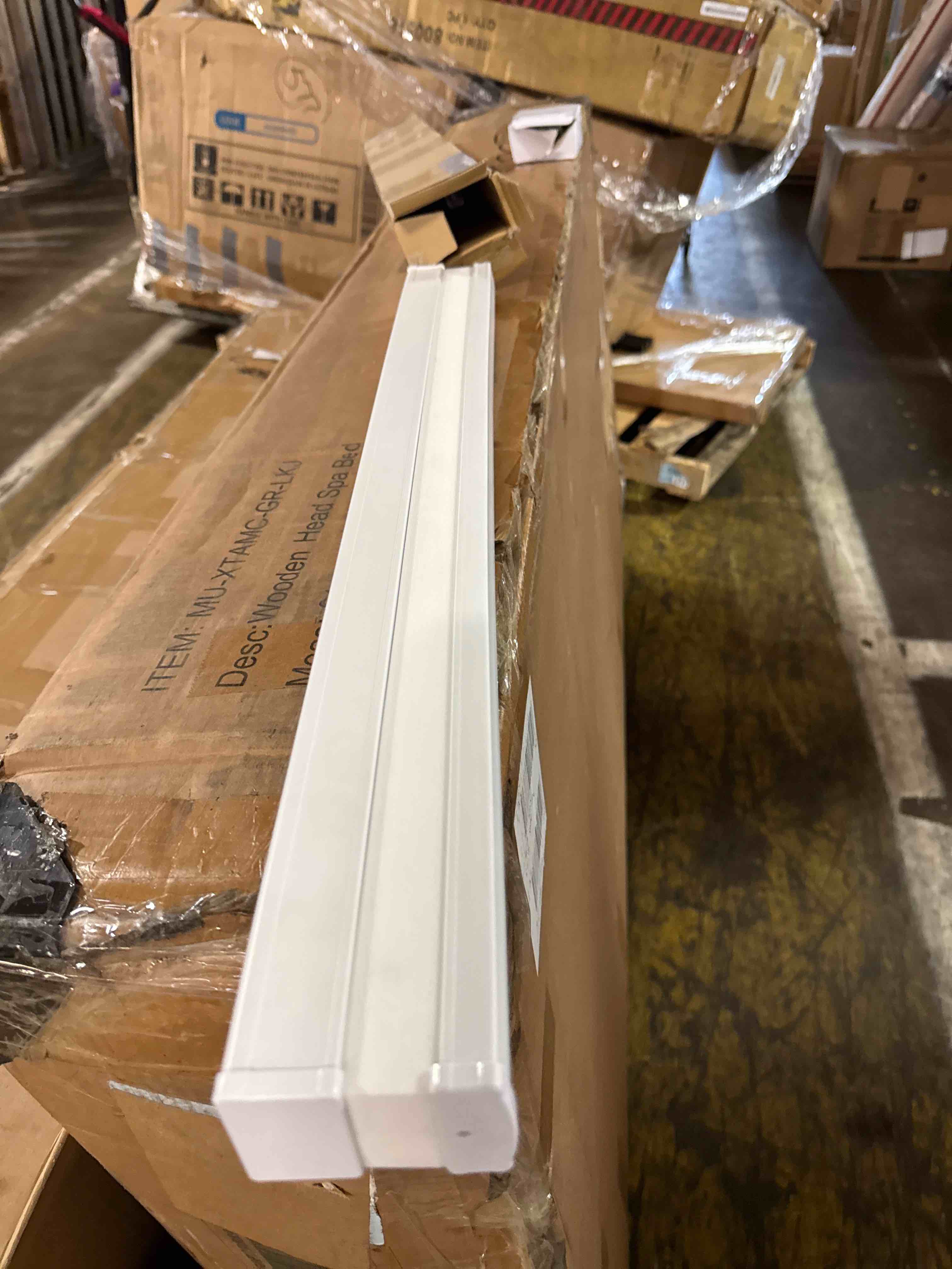 Condition photo showing New/Like New for redi shade no tools easy lift trim-at-home cordless cellular light filtering fabric shade white, 30" w x 64" l, (fits windows 19"- 30") white 30"w x 64"h