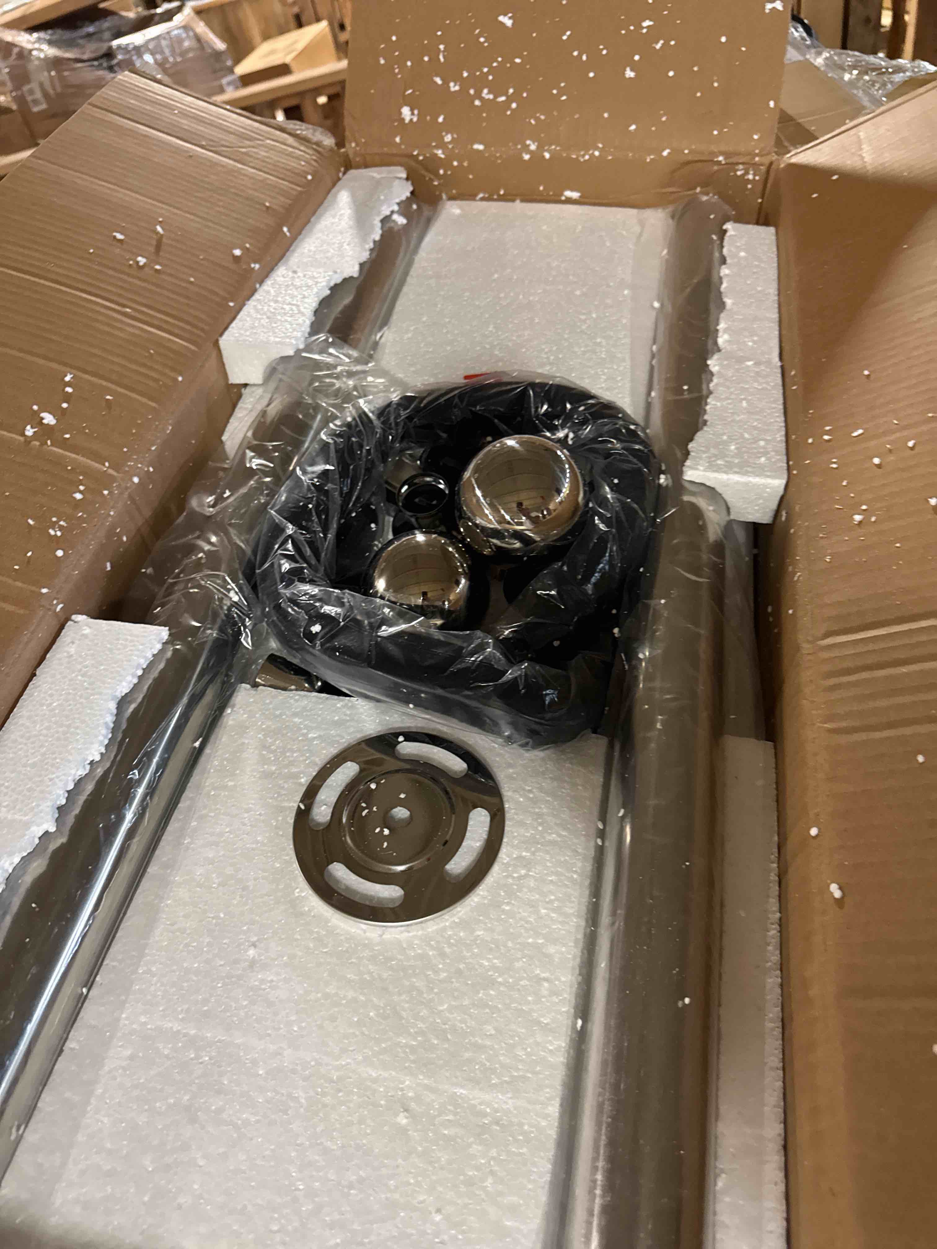 Condition photo showing New/Like New for vevor stanchions and velvet ropes, solid base with stainless steel post, 5ft red velvet ropes and posts (silver, concrete metal bottom - 2pcs 1rope) concrete metal bottom silver 2pcs 1rope