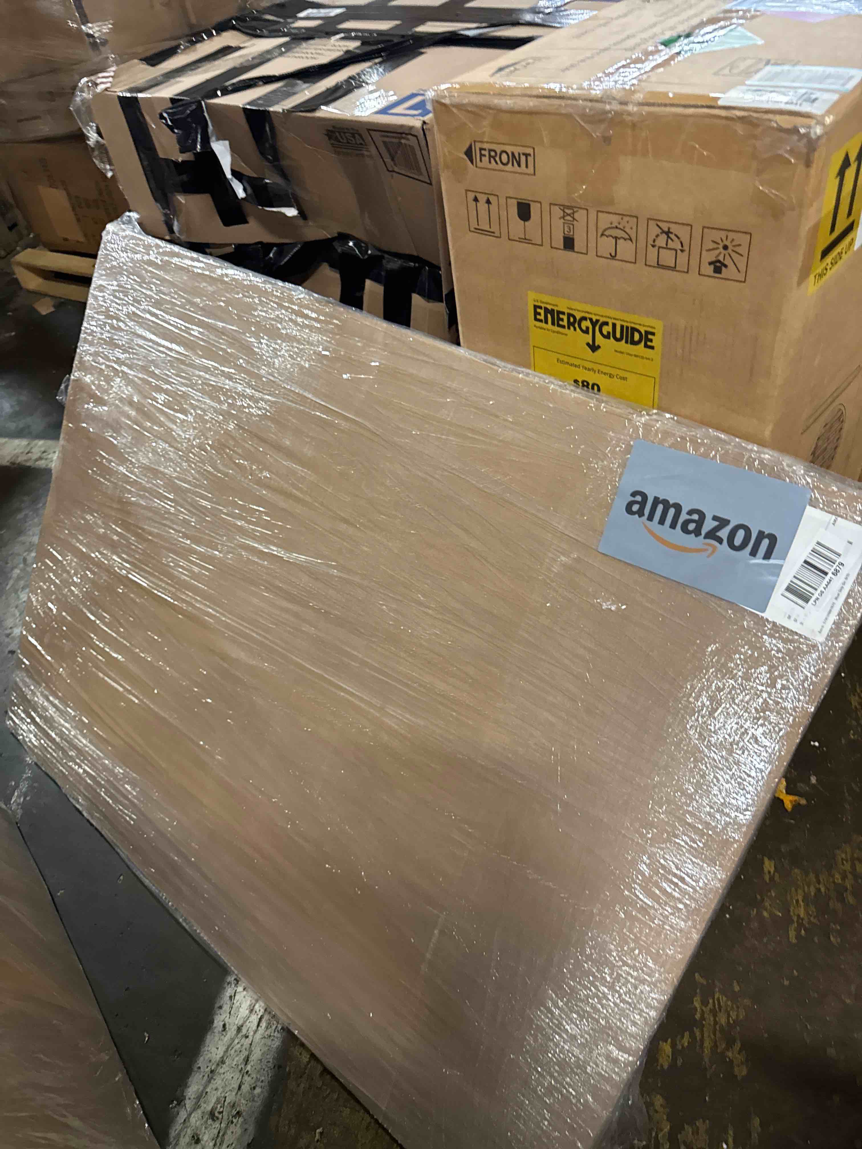 Condition photo showing New/Like New for 2 pack shipping-boxes-mailers, brown corrugated-cardboard-boxes for packing small business mailing