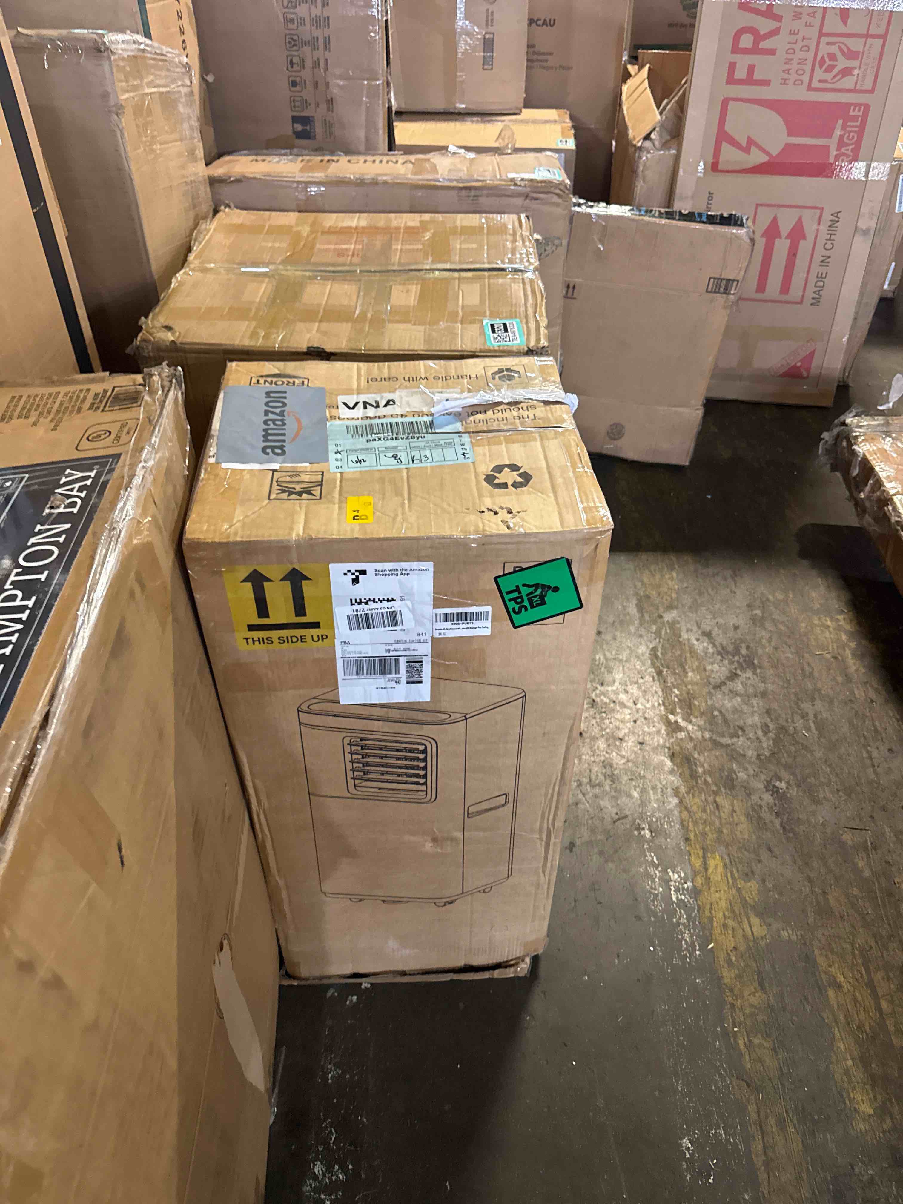 Condition photo showing Good Condition for 16000 btu portable air conditioners for large room up to 730 sq.ft 5-in-1 smart ac unit with wifi app/remote control, fast cooling, dehumidifier, quiet sleep mode, window kit included