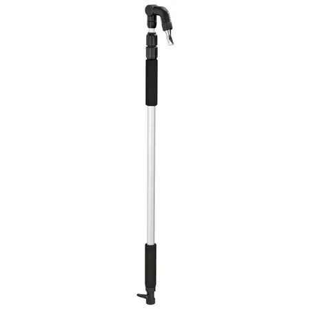 orbit 58543 telescoping gutter cleaning wand, silver