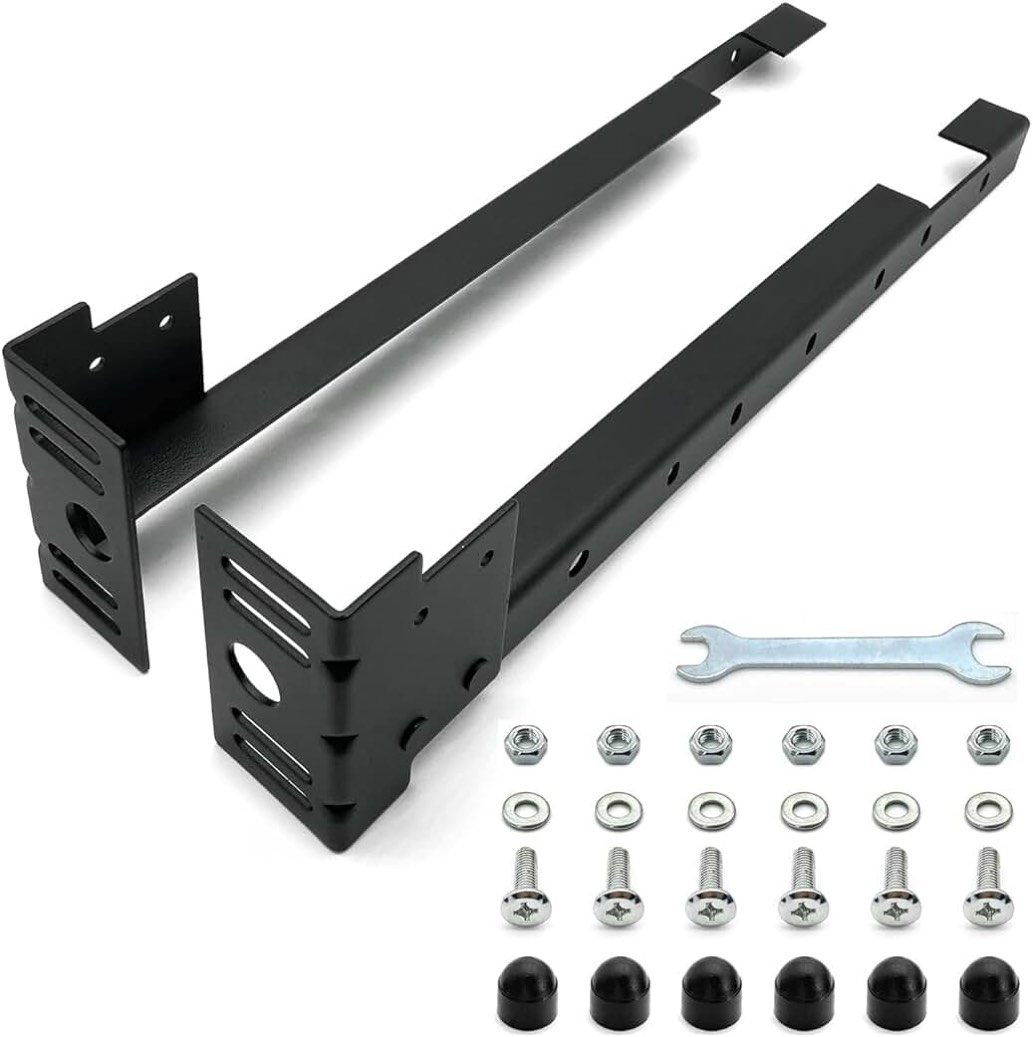 set bed frame footboard extension brackets attachment twin full queen king-new.