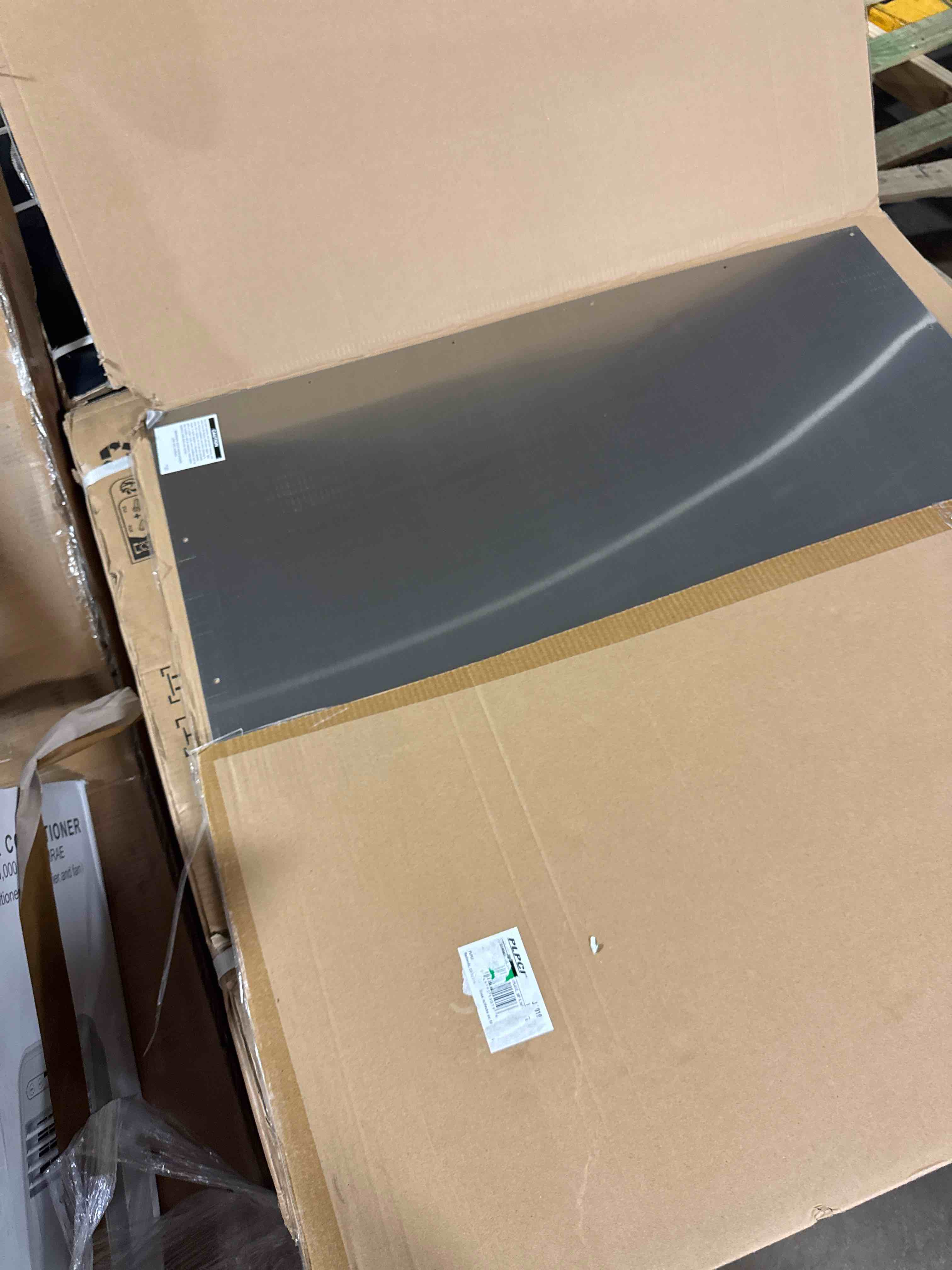 Condition photo showing New/Like New for prime-line j 5019 36 in. x 36 in. stainless steel commercial door kickplate (single pack)