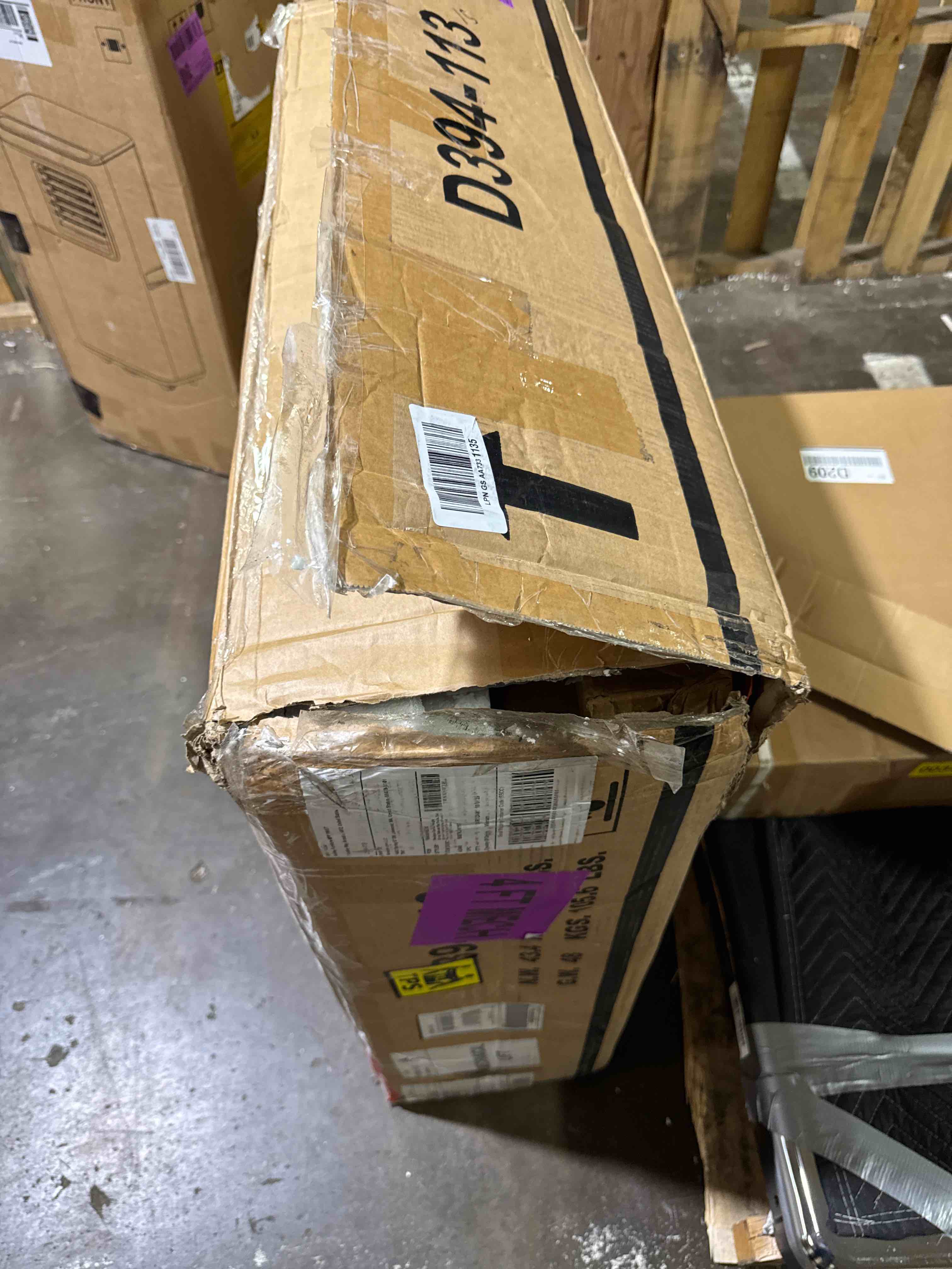 Condition photo showing New/Like New for lexicon vague 3-piece pack counter height set, gray/white