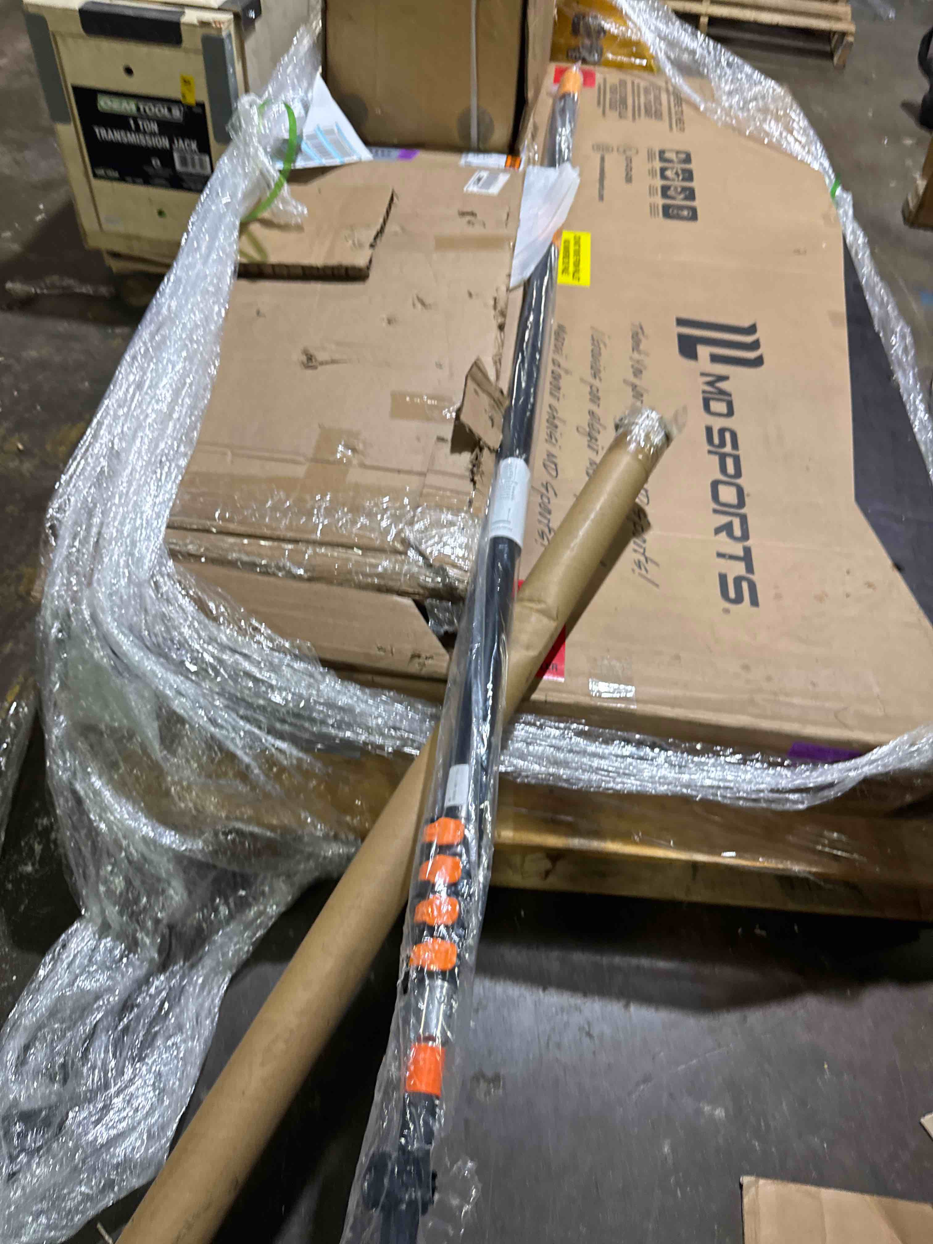 Condition photo showing New/Like New for 5-29ft telescopic extension pole, flip-lock & screw dual locking extendable pole, multi-purpose paint roller extension pole for painting & cleaning