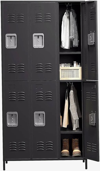 Trent Austin Design 6 Door 72"H Metal Lockers with Lock
