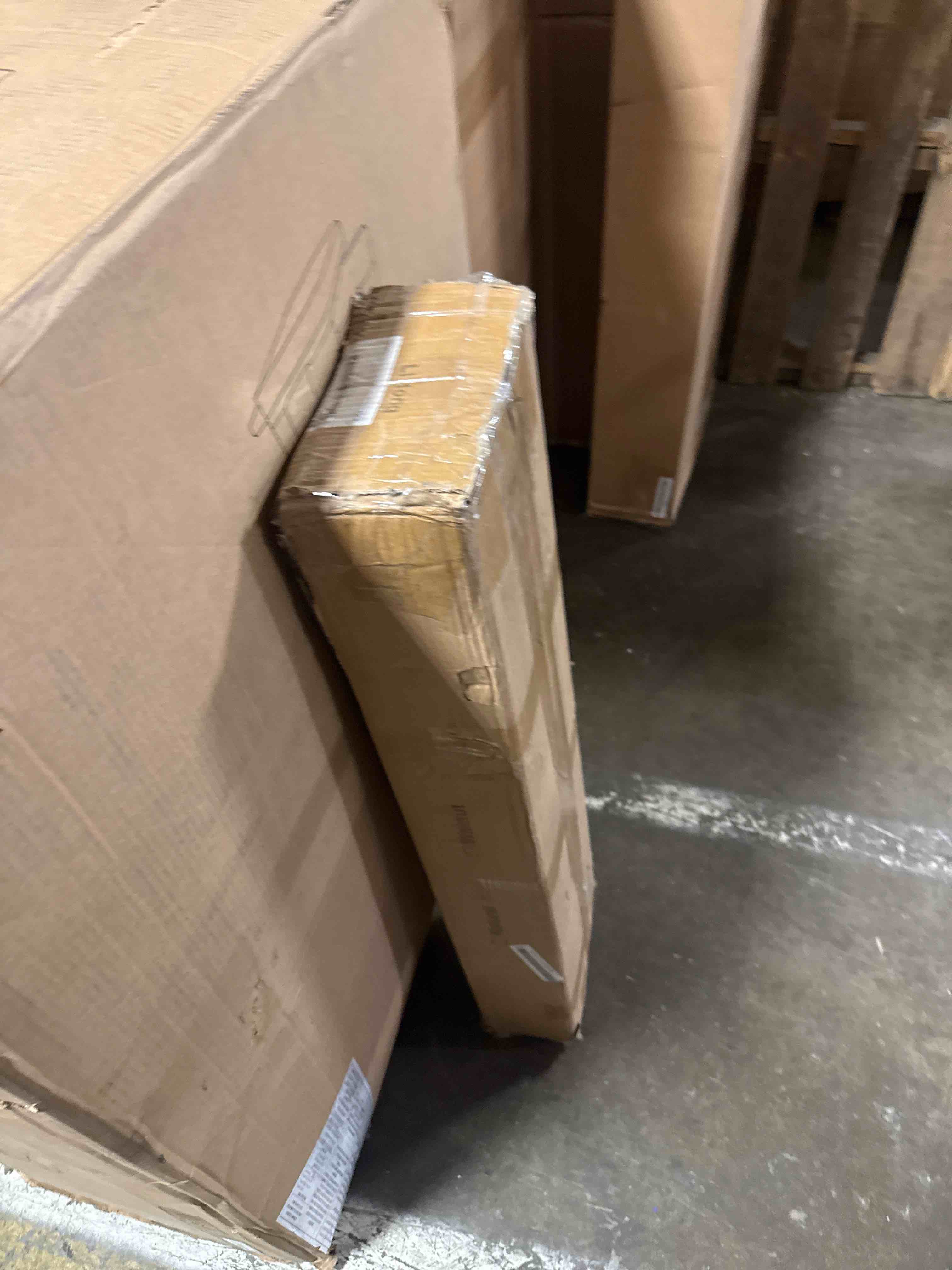 Condition photo showing New/Like New for 36"w x 8"d shelf shown in warm cerused