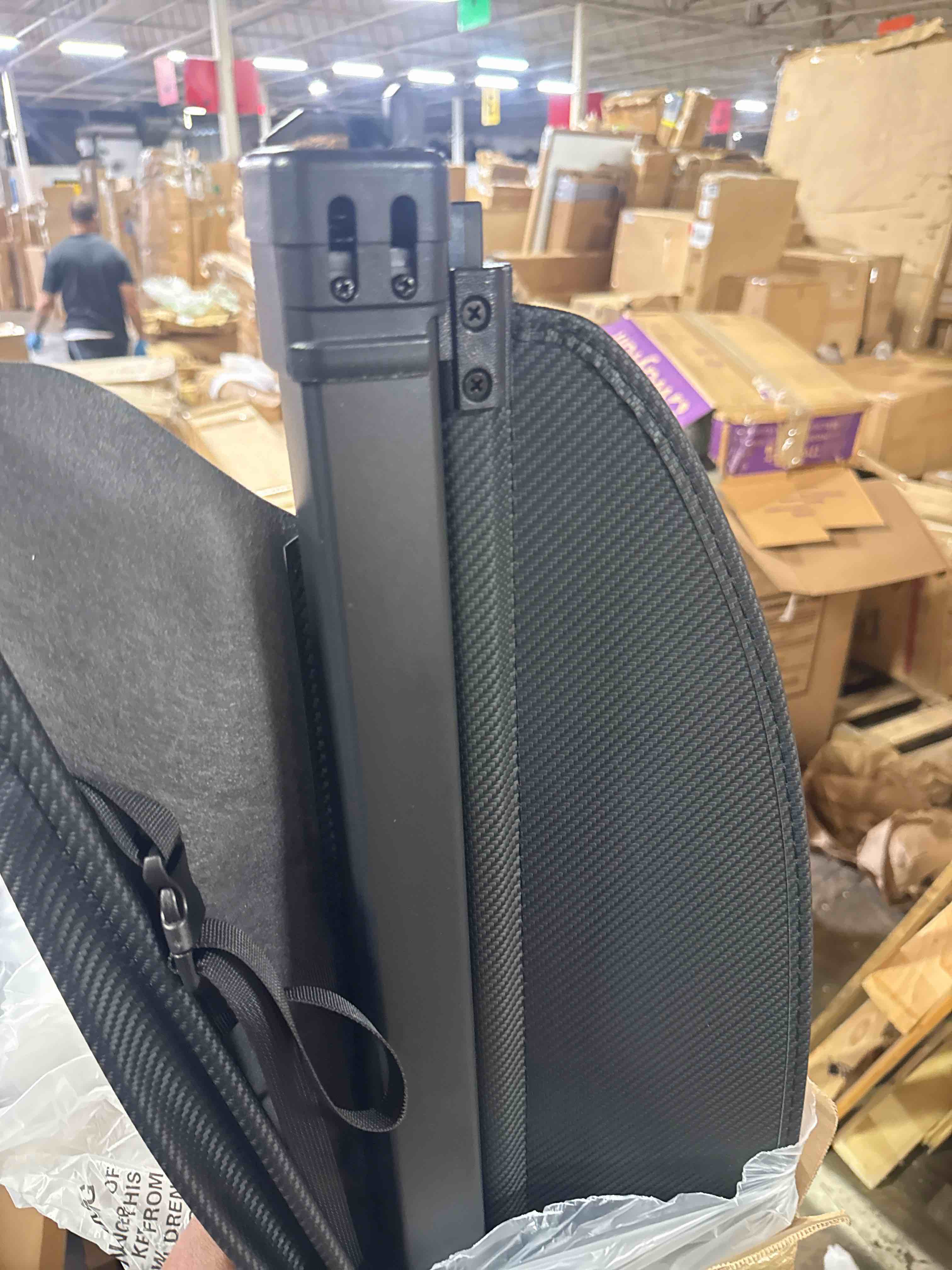 Condition photo showing New/Like New for freemotor802 rear cargo cover compatible with 2025 cadillac optiq | retractable rear trunk privacy security cargo luggage sun shade cover shield accessories carbon fiber print