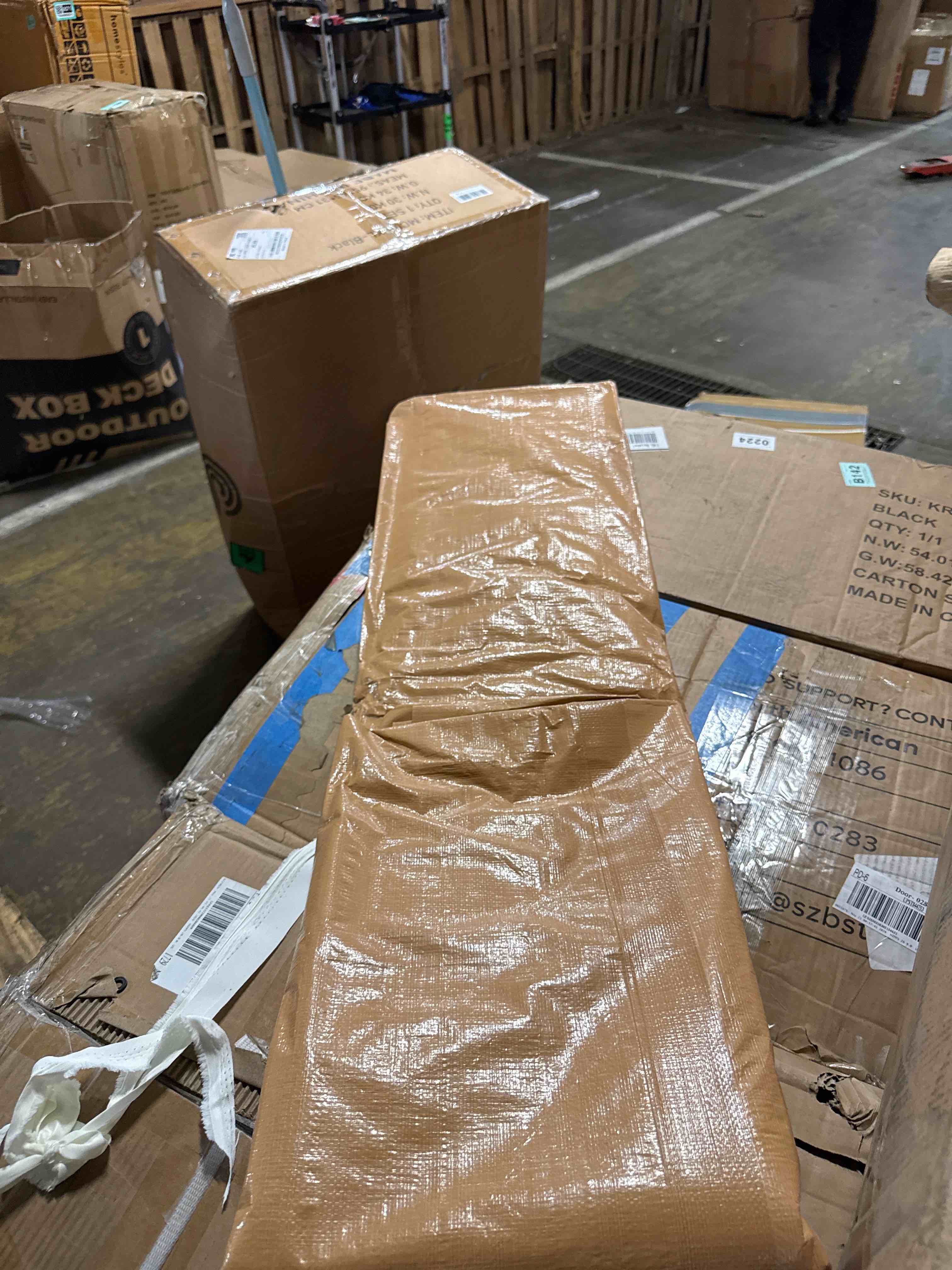 Condition photo showing New/Like New for tarps now 10x20 feet heavy duty waterproof poly tarp | 12 mil reinforced tarp with aluminum grommets | general-purpose brown tarp cover