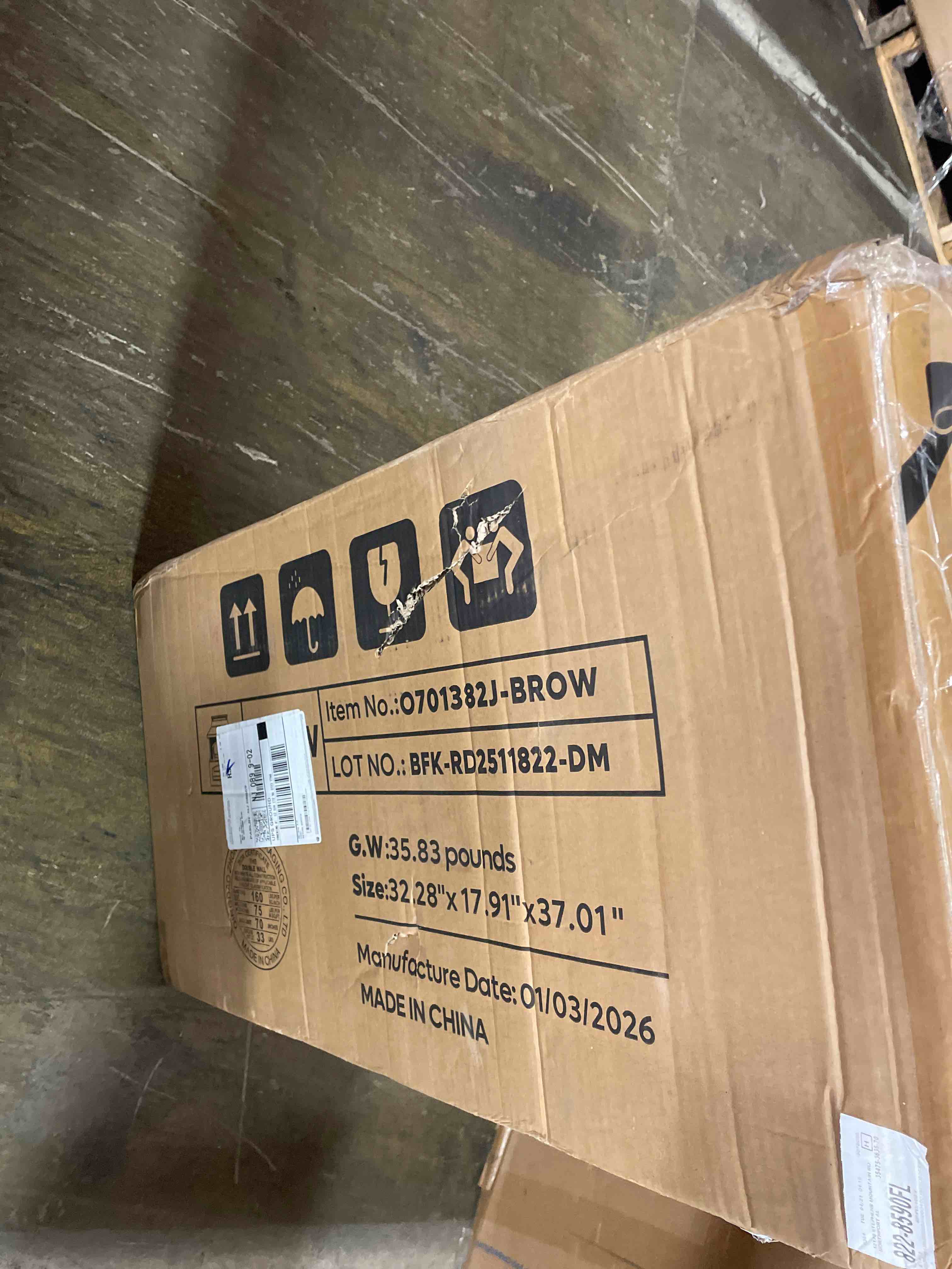 Condition photo showing New/Like New for bestier 37" fire pits, wood burning fireplace for outside rectangular chiminea outdoor firepits with poker, wood storage, rain cover and removable fire grill for patio, garden, backyard, camping