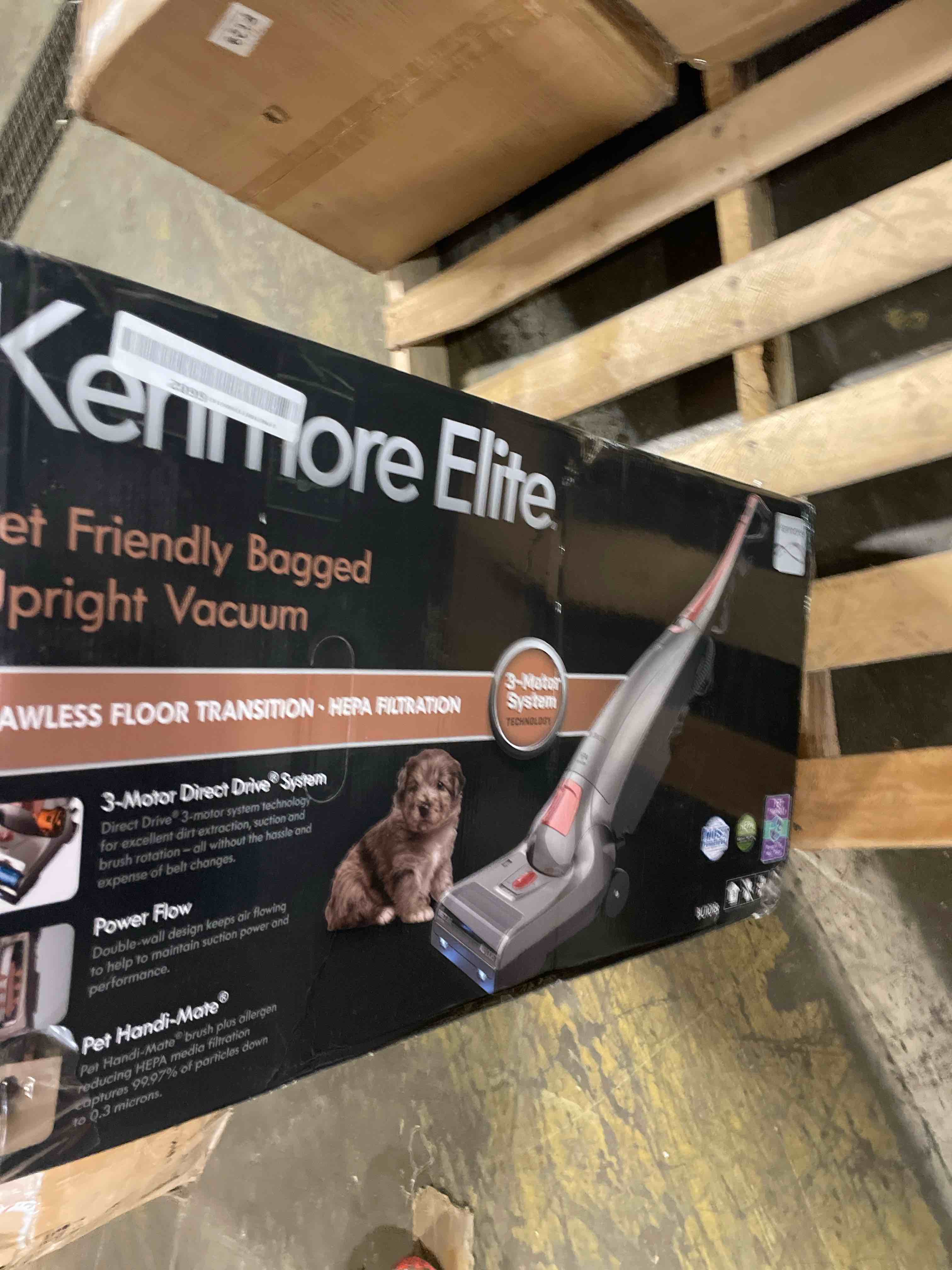 Condition photo showing Good Condition for kenmore bu1018 elite pet friendly bagged upright vacuum gray