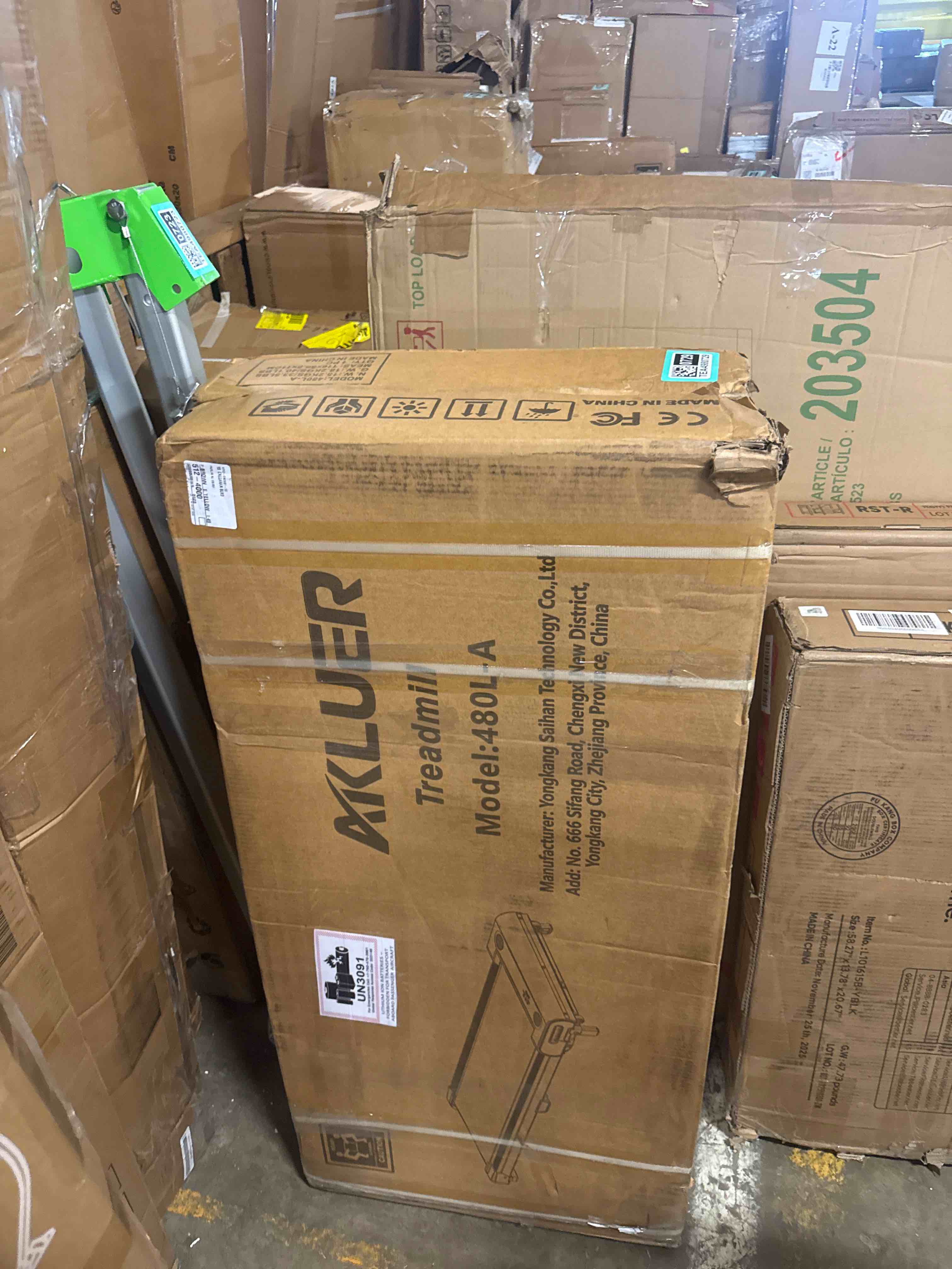Condition photo showing Good Condition for akluer 480l-b incline foldable walking pad 2.5hp under desk treadmill