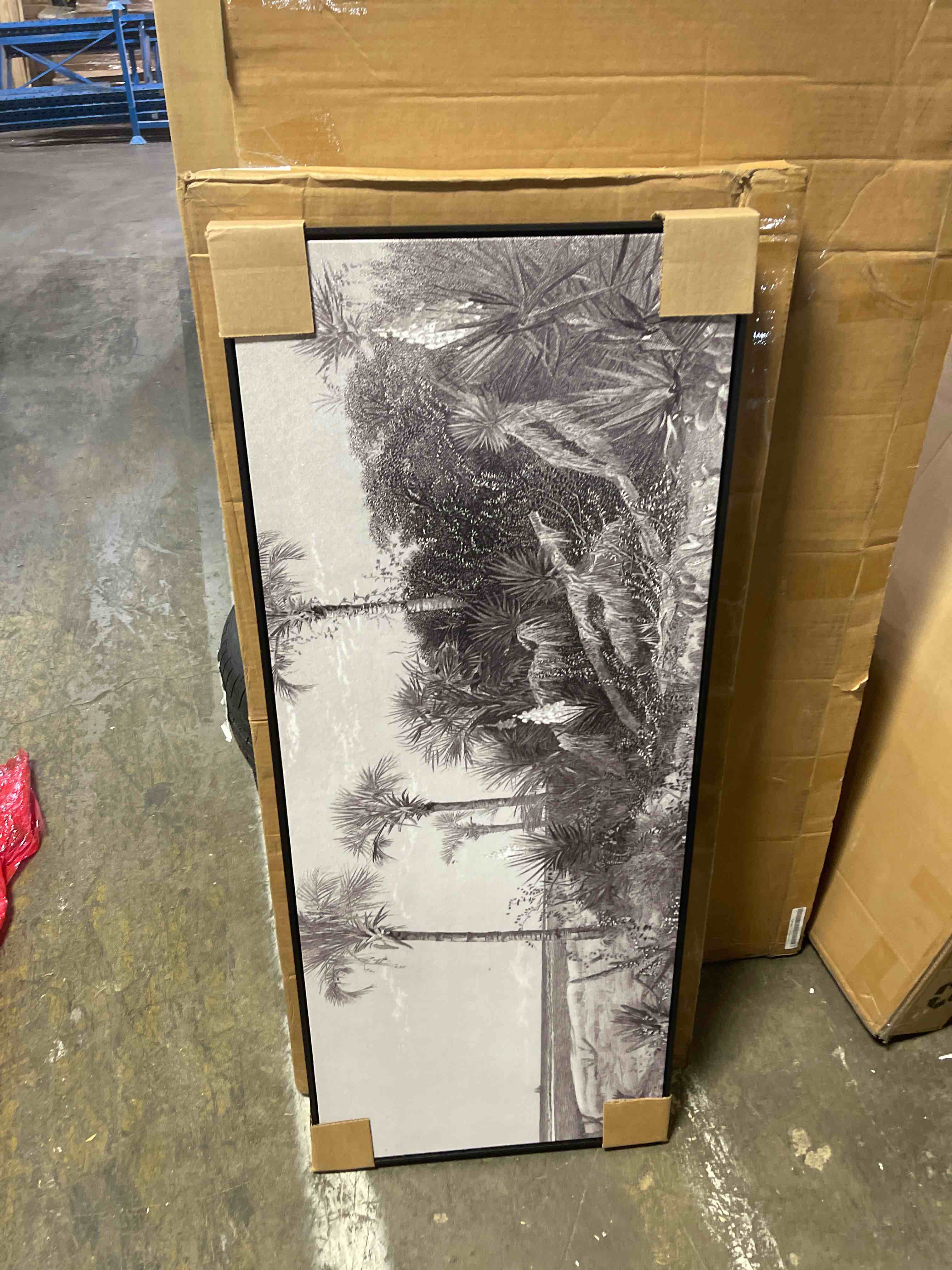 Condition photo showing New/Like New for on the coast of florida- framed canvas