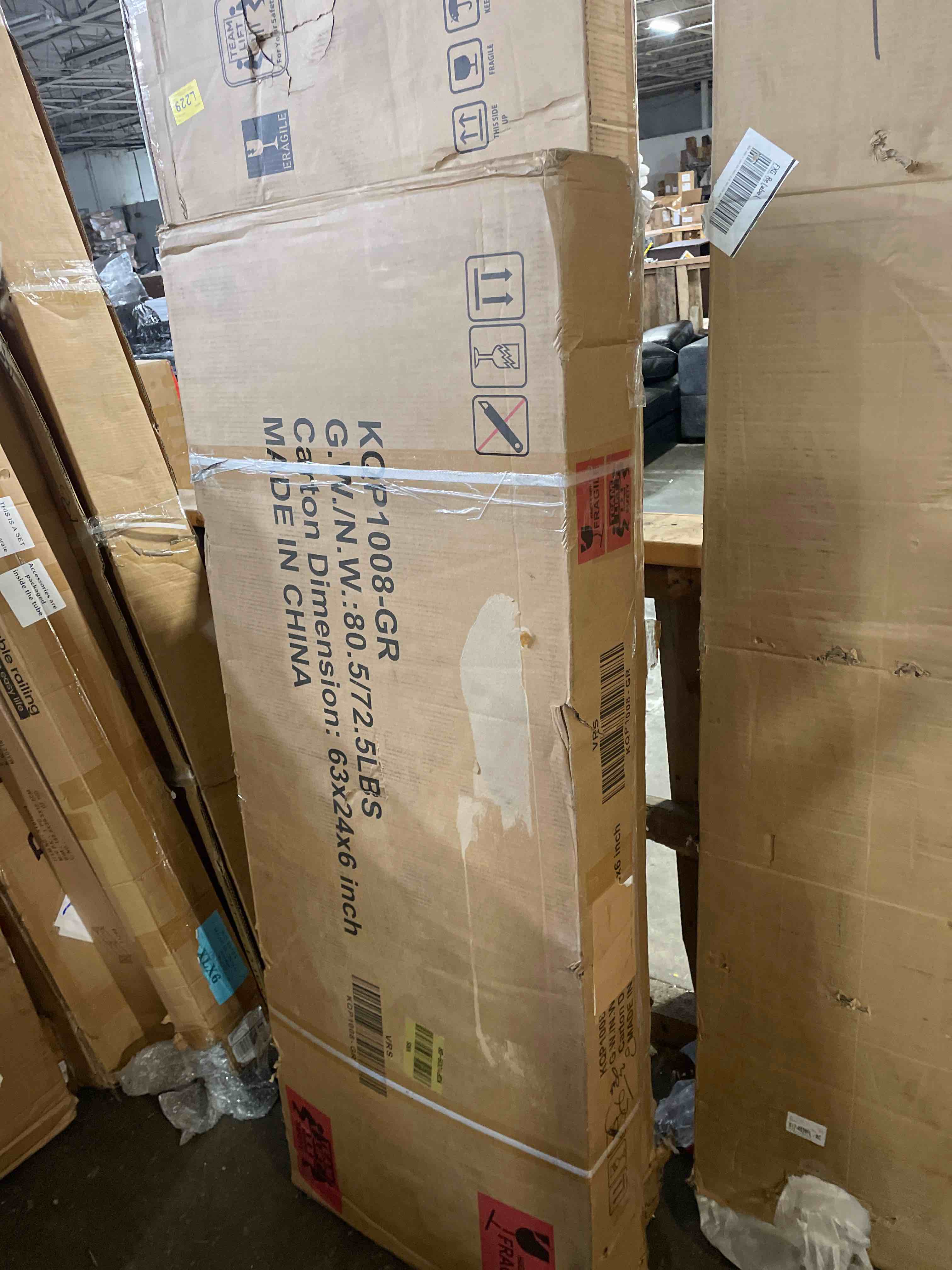 Condition photo showing New/Like New for kingwin kc-8gpu 8 gpu 7 fan slots aluminum open air miner rig case frame