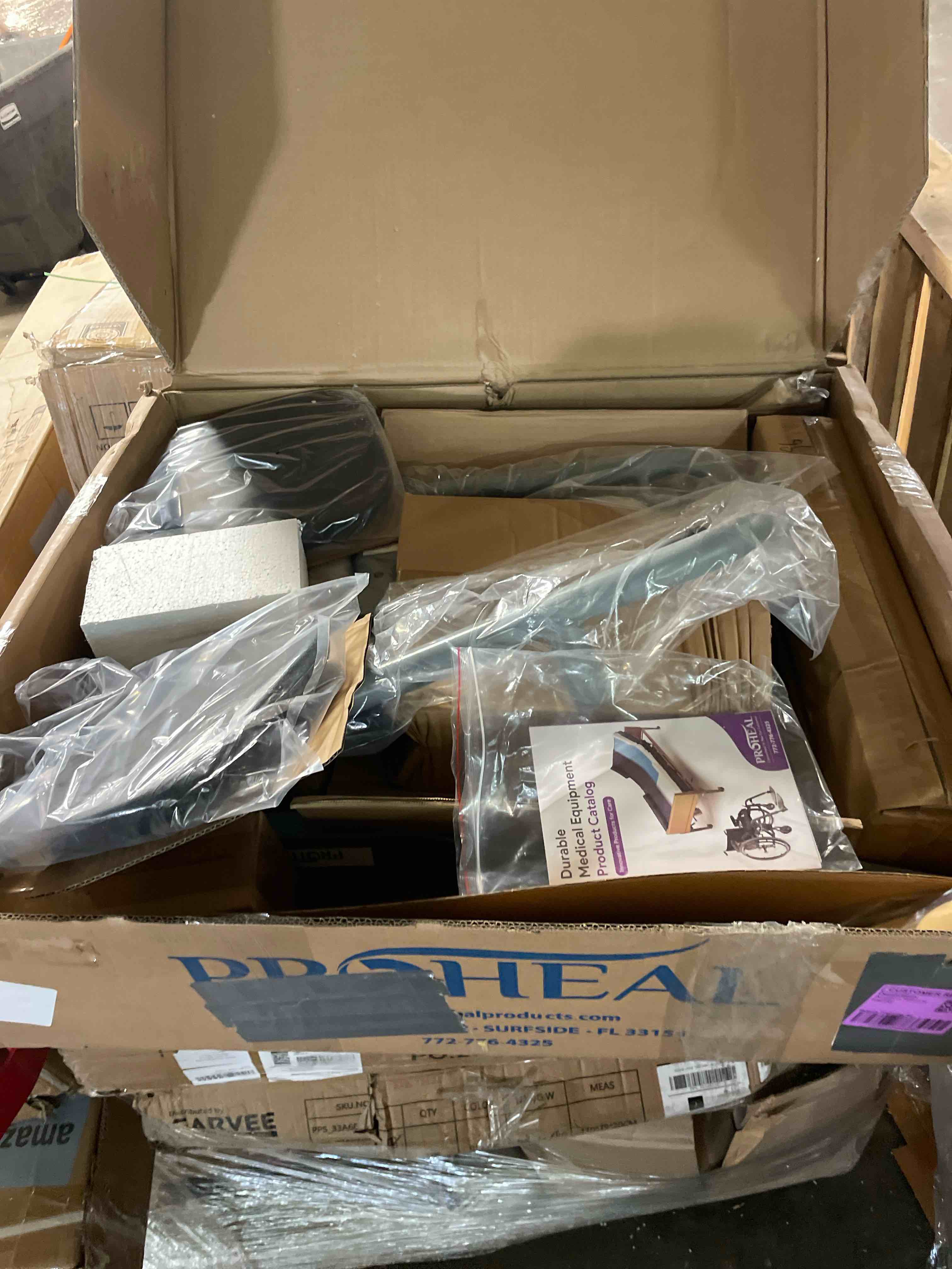 Condition photo showing New/Like New for proheal stand assist lift - sit to stand standing transfer lift - fall prevention patient transfer lifter for home use and facilities - 500 pound weight capacity