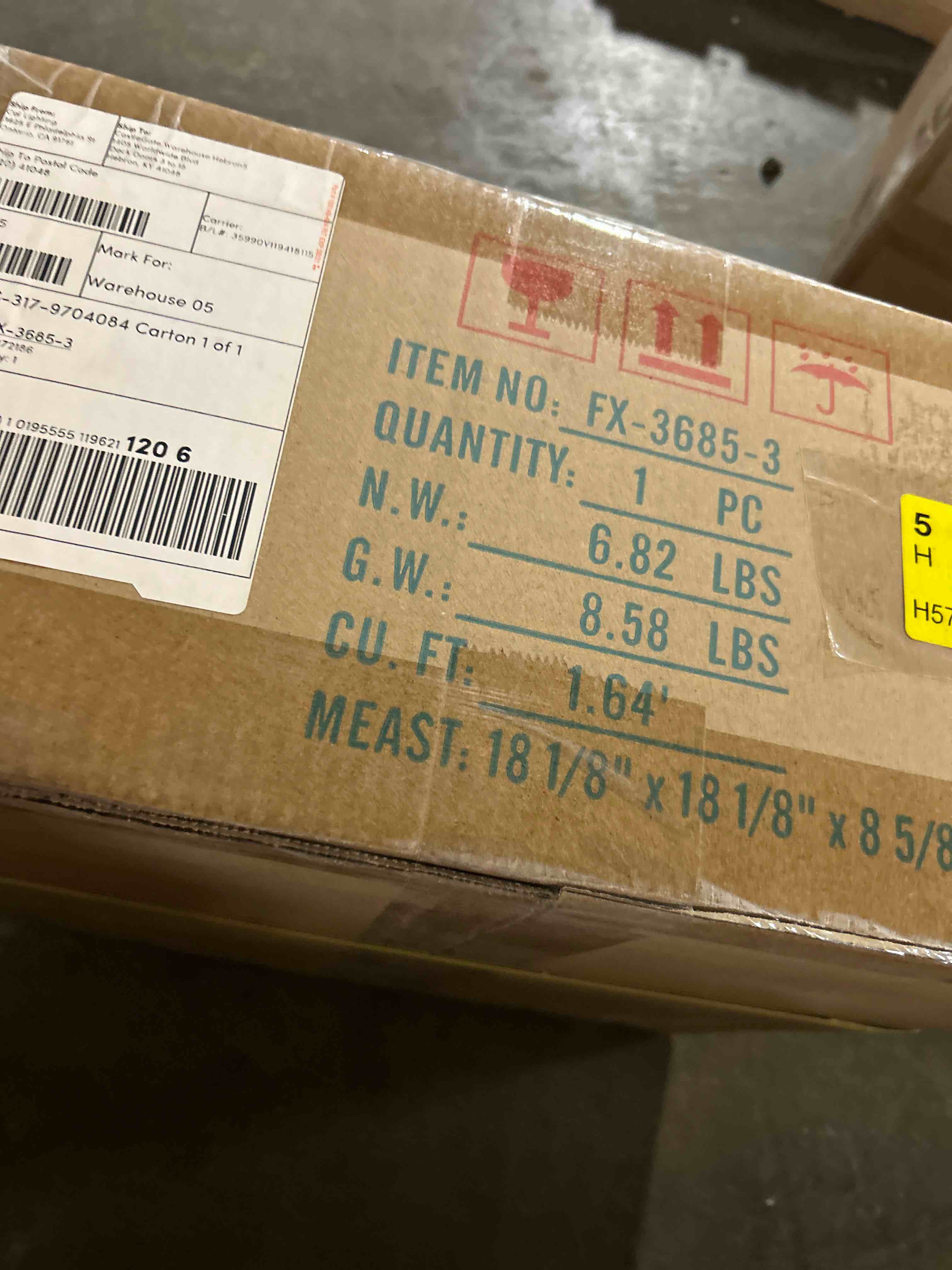 Condition photo showing New/Like New for 40w x 3 modica metal pendant fixture (edison bulbs not included)