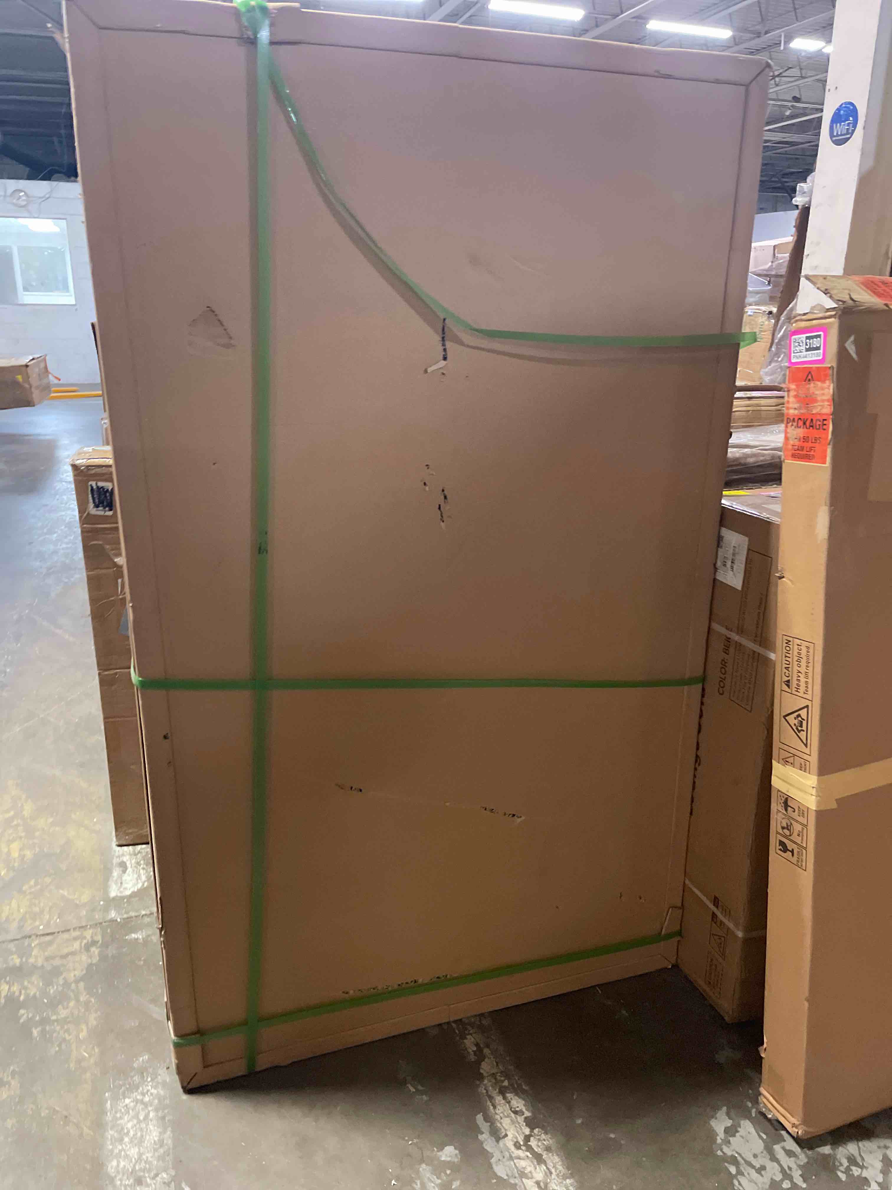 Condition photo showing Good Condition for artisan extendible dining table glass top only 