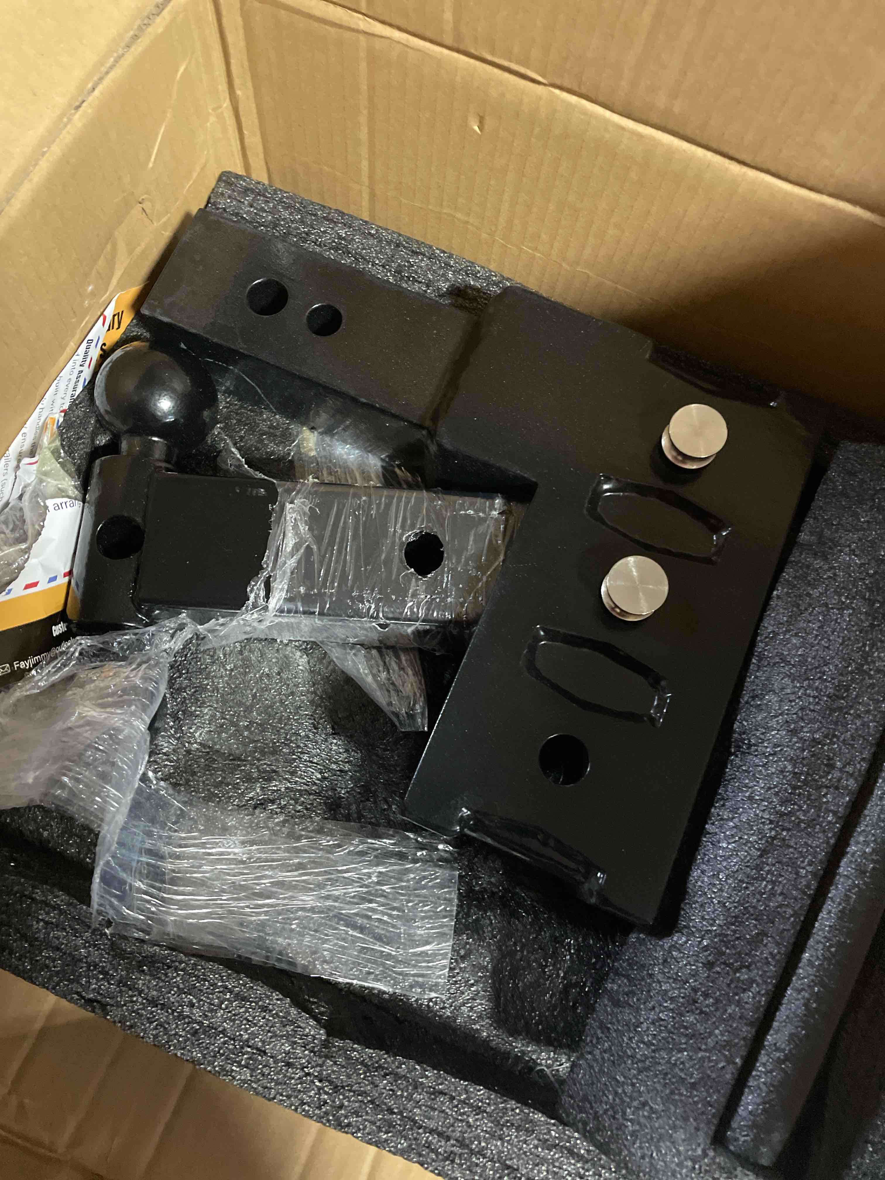 Condition photo showing Good Condition for haul-master tri-ball mount adjustable 6 in. drop/4 in. rise hitch