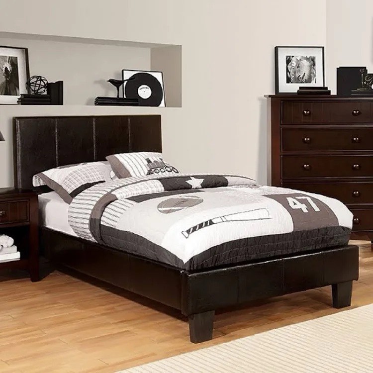 winn park bed by furniture of america queen (only footboard and rails)