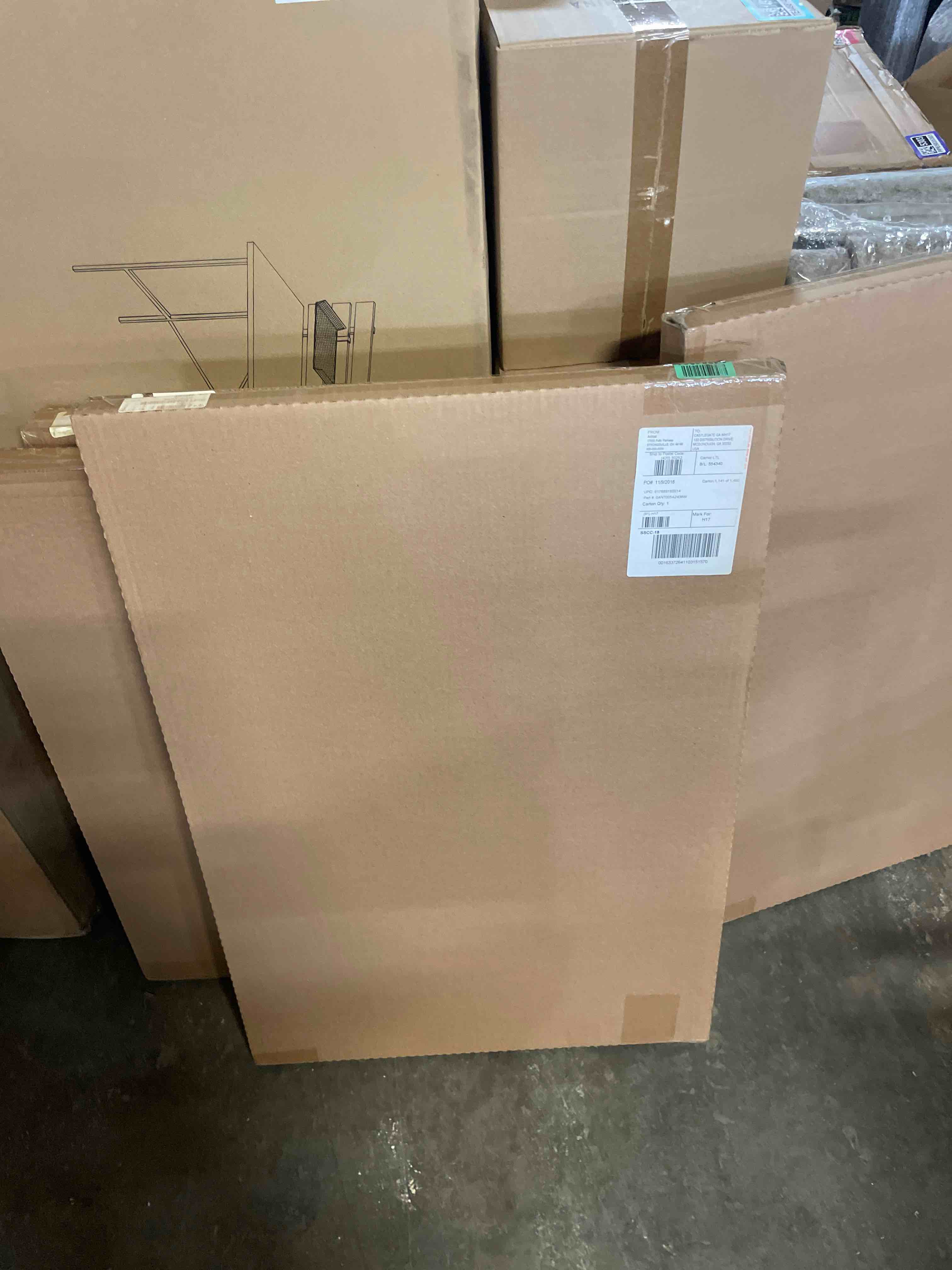 Condition photo showing New/Like New for artwall jolina anthony  abstract cold  gallery-wrapped canvas