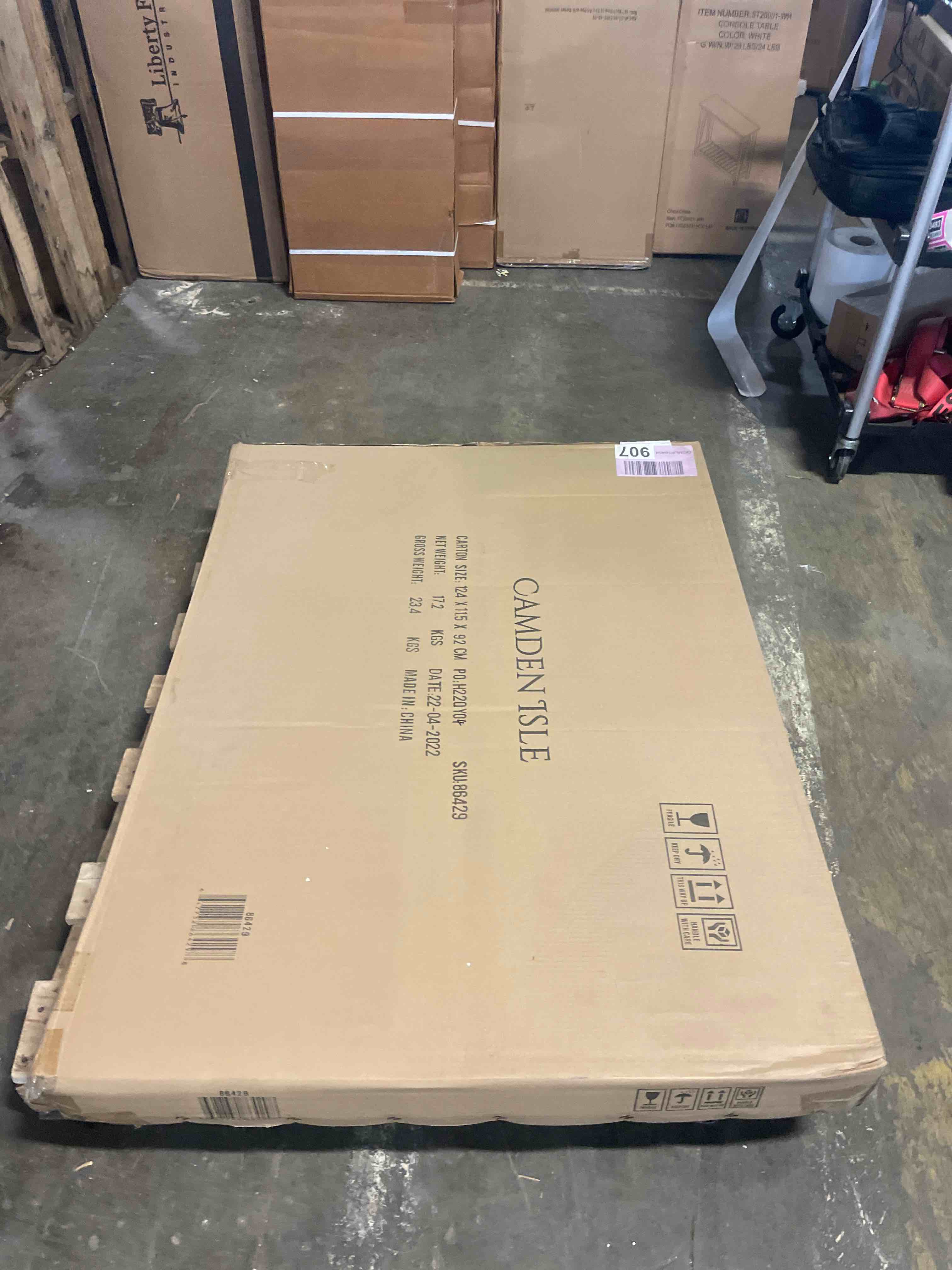 Condition photo showing New/Like New for camden isle arielle wall mirror