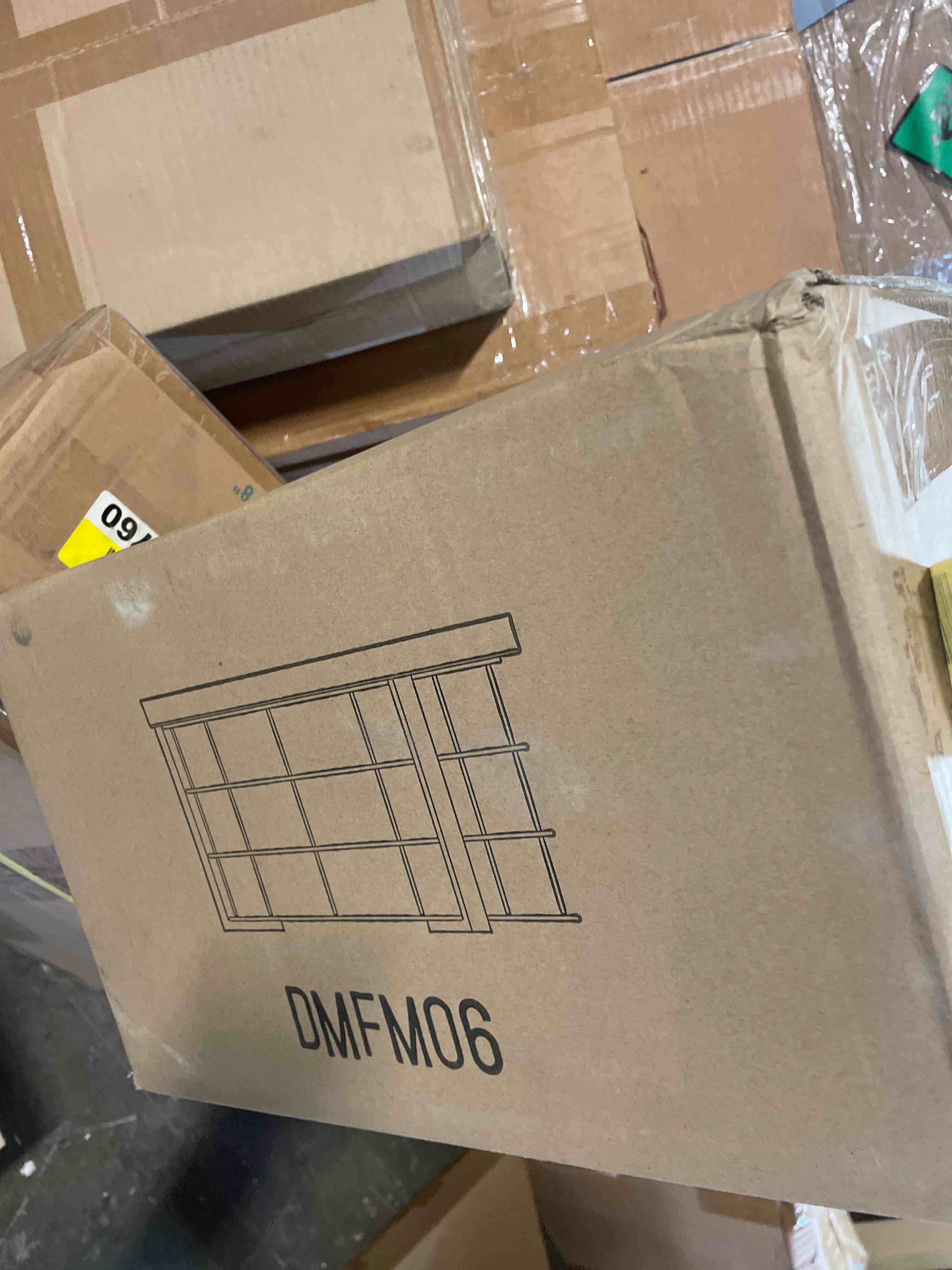 Condition photo showing New/Like New for ressie 3 - light 13.75   caged drum flush mount