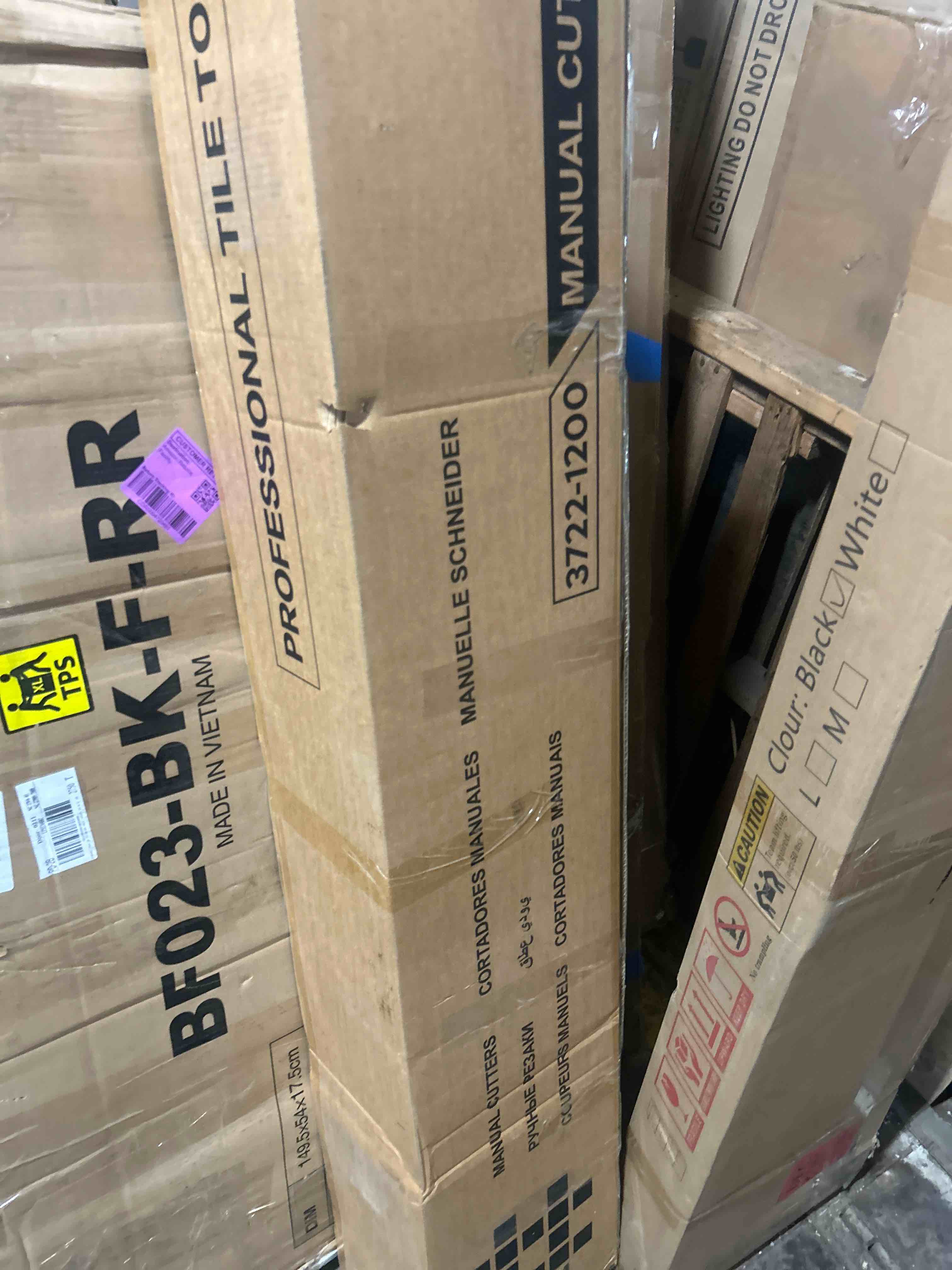 Condition photo showing New/Like New for qep 10630 24-inch manual tile cutter with tungsten carbide scoring wheel for porcelain and ceramic tiles