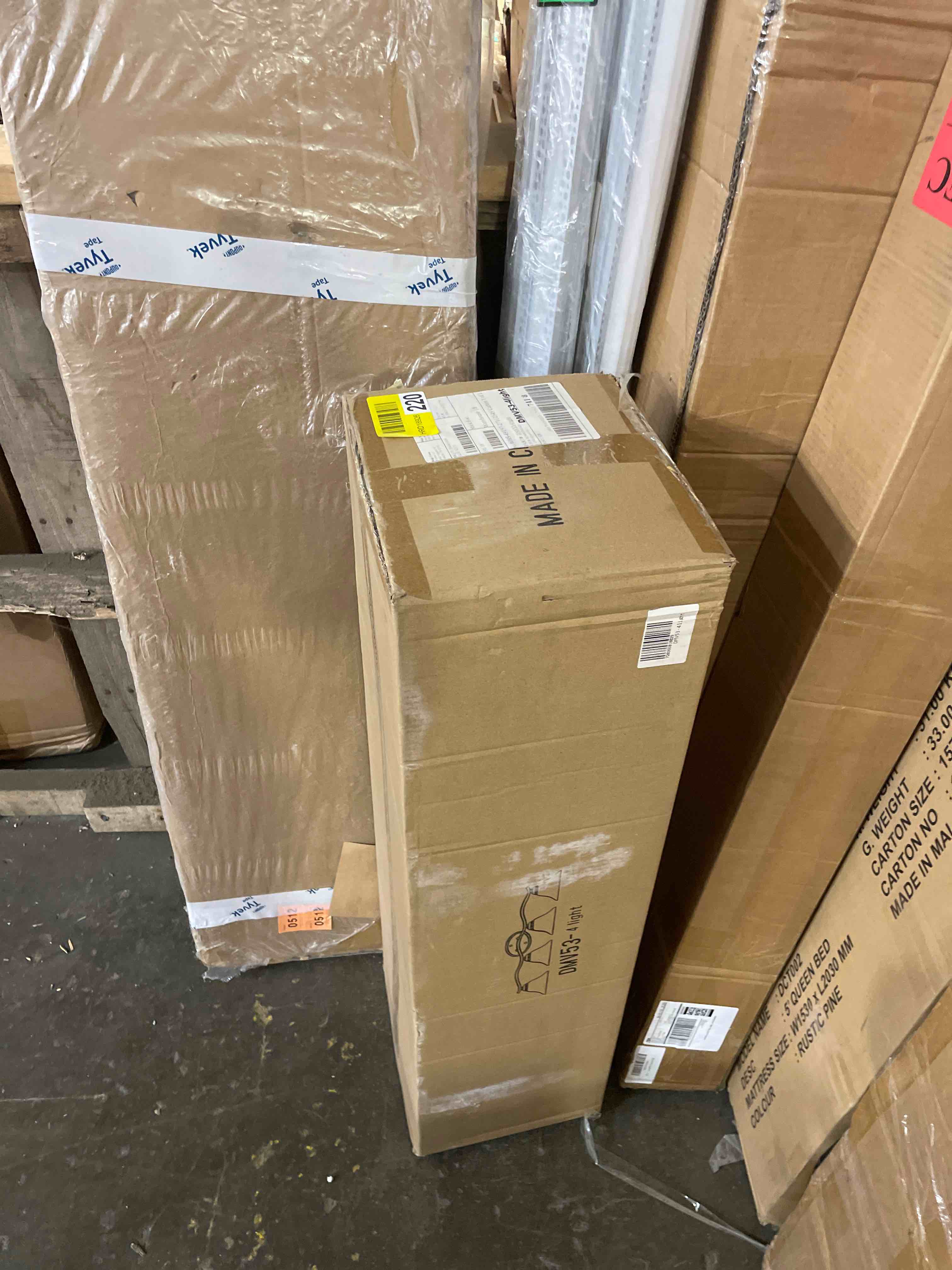 Condition photo showing New/Like New for odeums bathroom wall lights, 4-lights vintage bathroom vanity lights,indoor wall