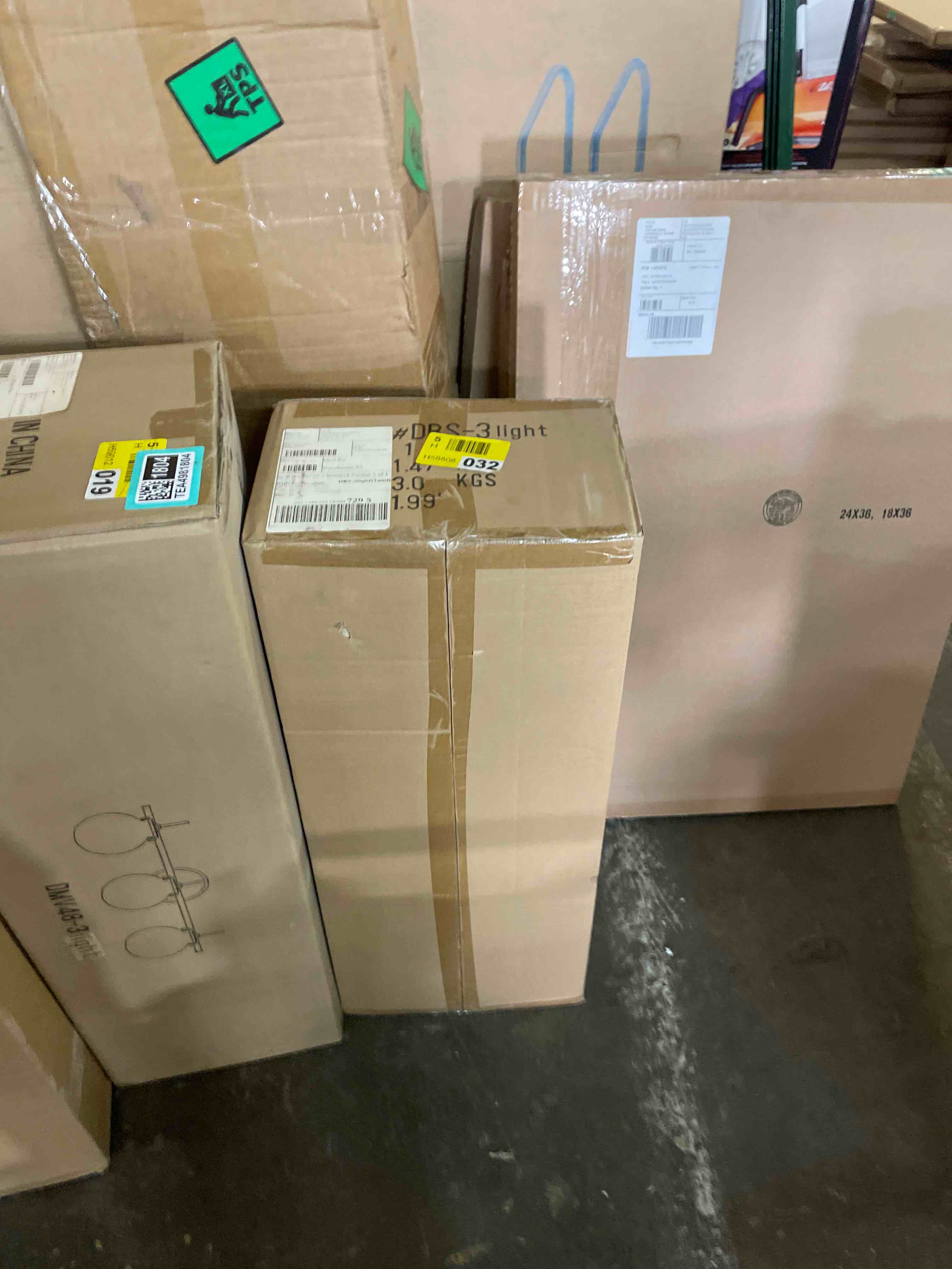 Condition photo showing New/Like New for odeums bathroom vanity lights  3-lights indoor wall sconces  interior wall lighting fixture with clear glass