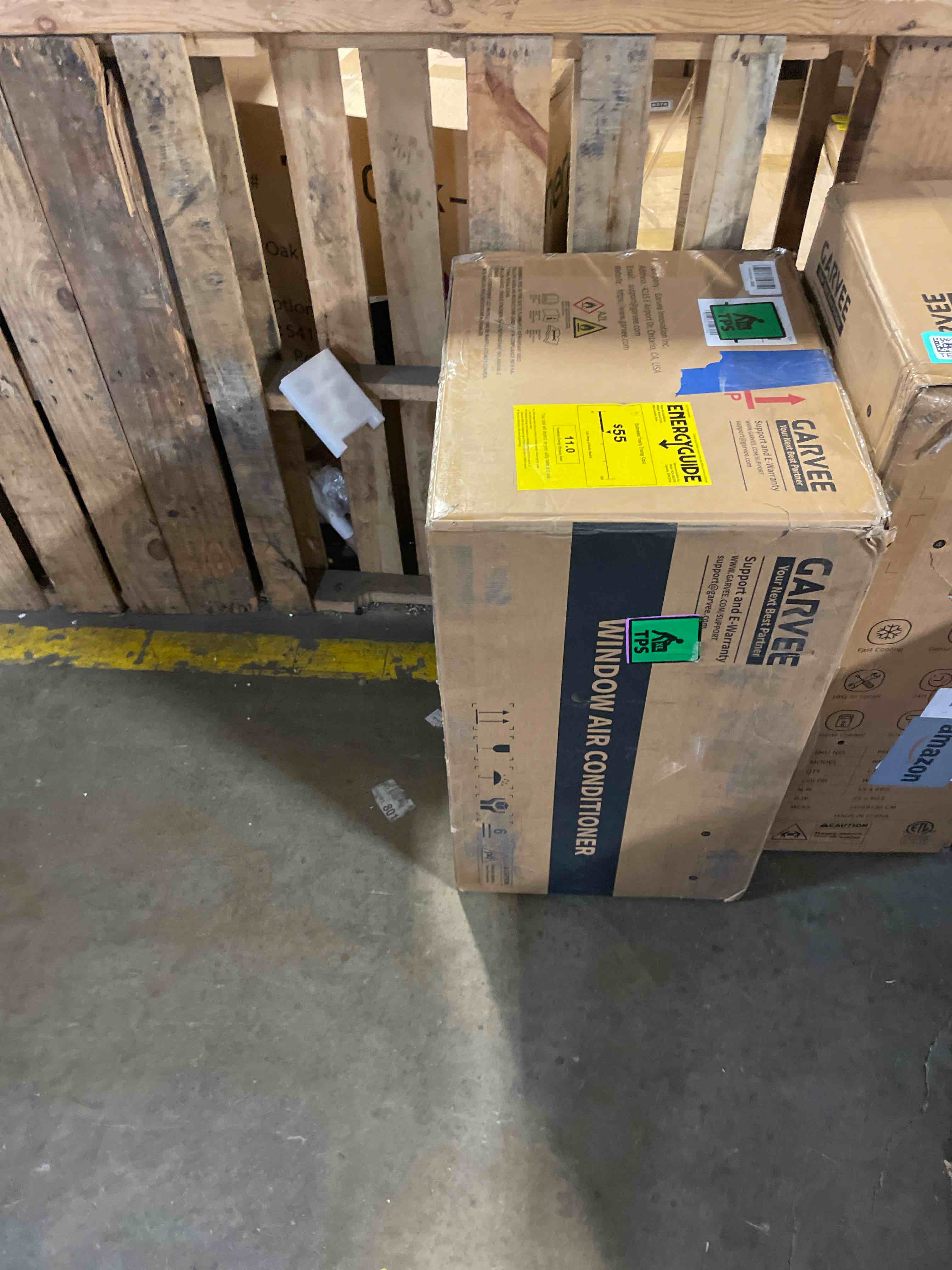 Condition photo showing New/Like New for garvee 8000 btu window air conditioner u-shaped with rc, high-efficiency cooling small