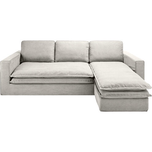 Davis Light Beige Sofa(Incomplete)