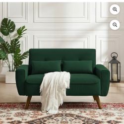 Jareeni Forest Green Couch incomplete