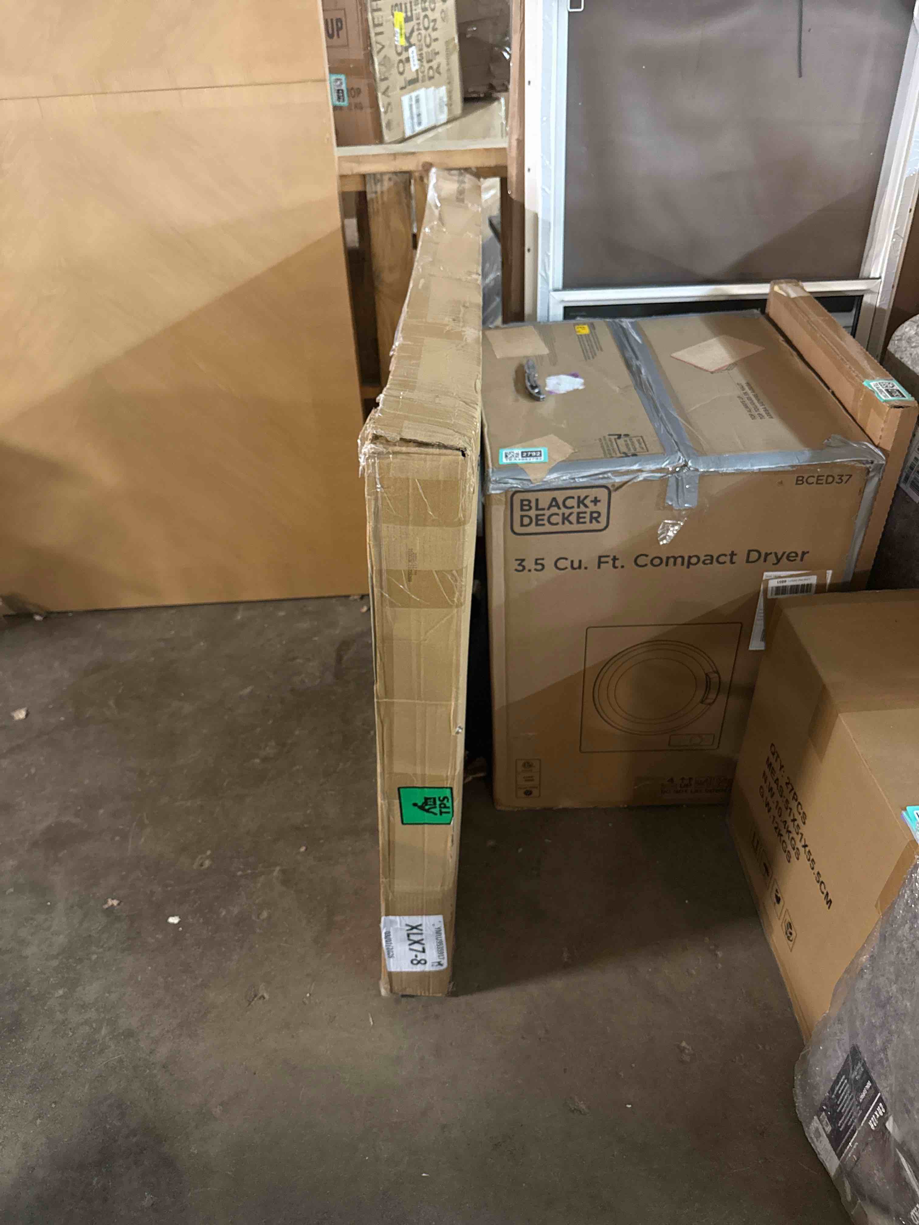Condition photo showing New/Like New for enclosed bulletin board radius design - 48"wx36"h