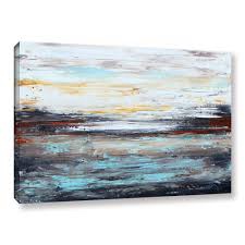 artwall jolina anthony  abstract cold  gallery-wrapped canvas