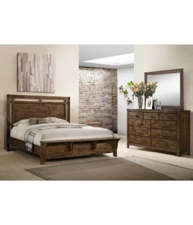 Keslie Brown Panel Bedroom Headboard Special King (only headboard)