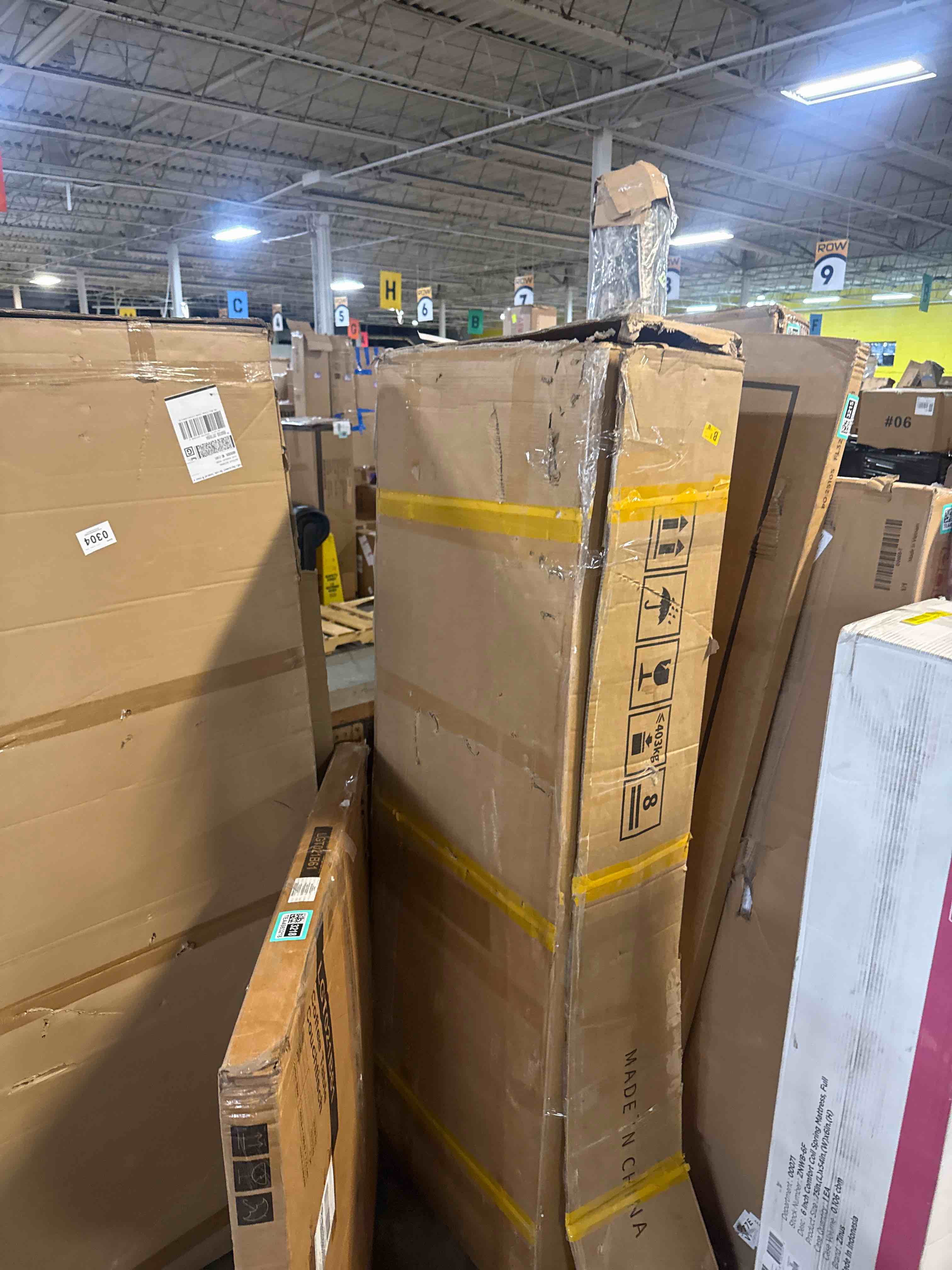 Condition photo showing As Is for suncast 8x10 ft. outdoor storage shed - large resin outdoor shed with floor included, lockable double doors & skylights. 547 cu ft tremont garden plastic sheds for lawn tools, riding mowers, & bikes (roof to shed only)