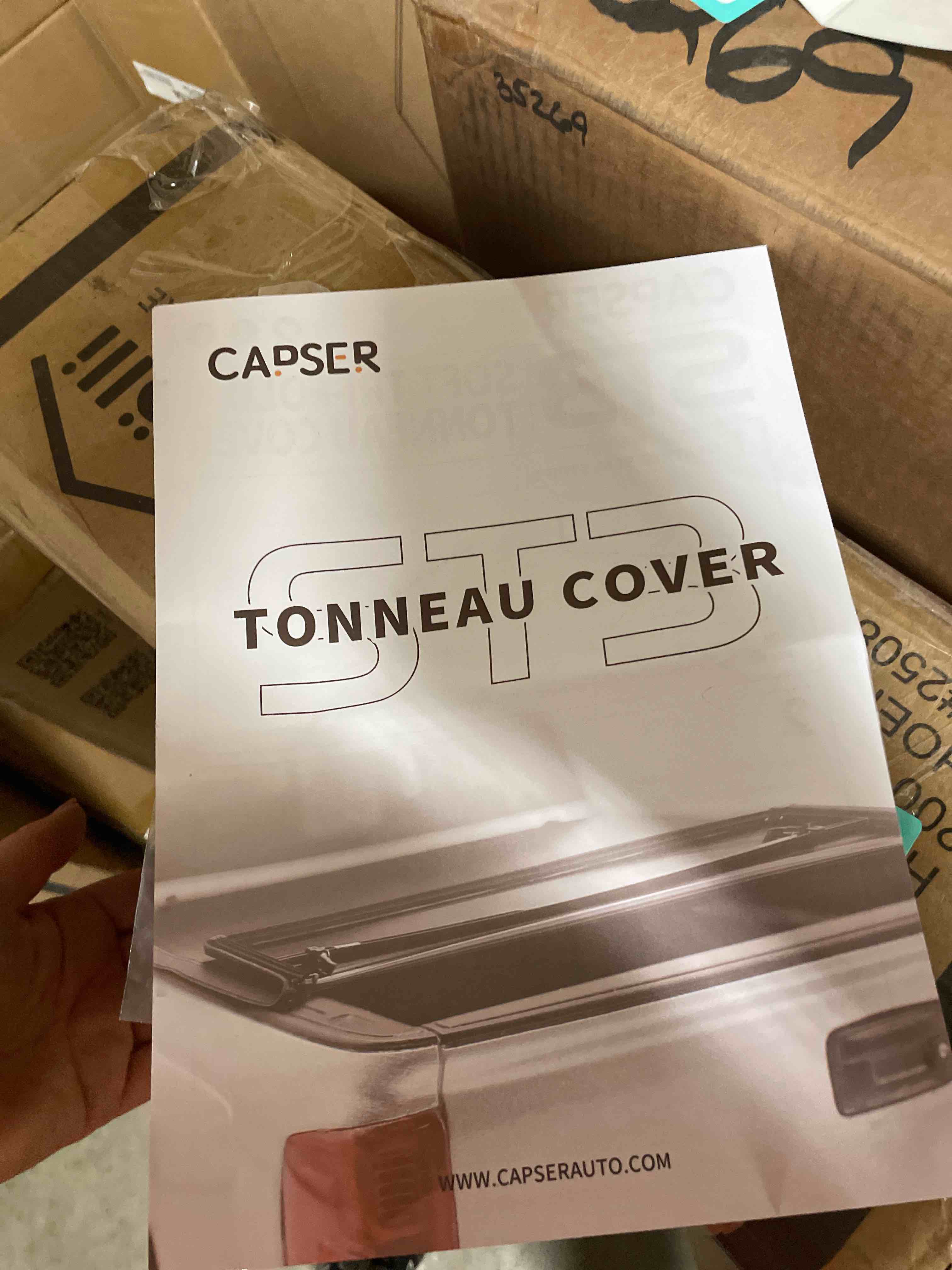 Condition photo showing New/Like New for tiptop soft tri-fold tonneau cover truck bed for 2015-2024 chevy colorado/gmc canyon 5.2ft bed (61.7") | tpx3 |