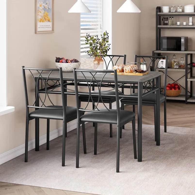 garvee 5 piece dining table set