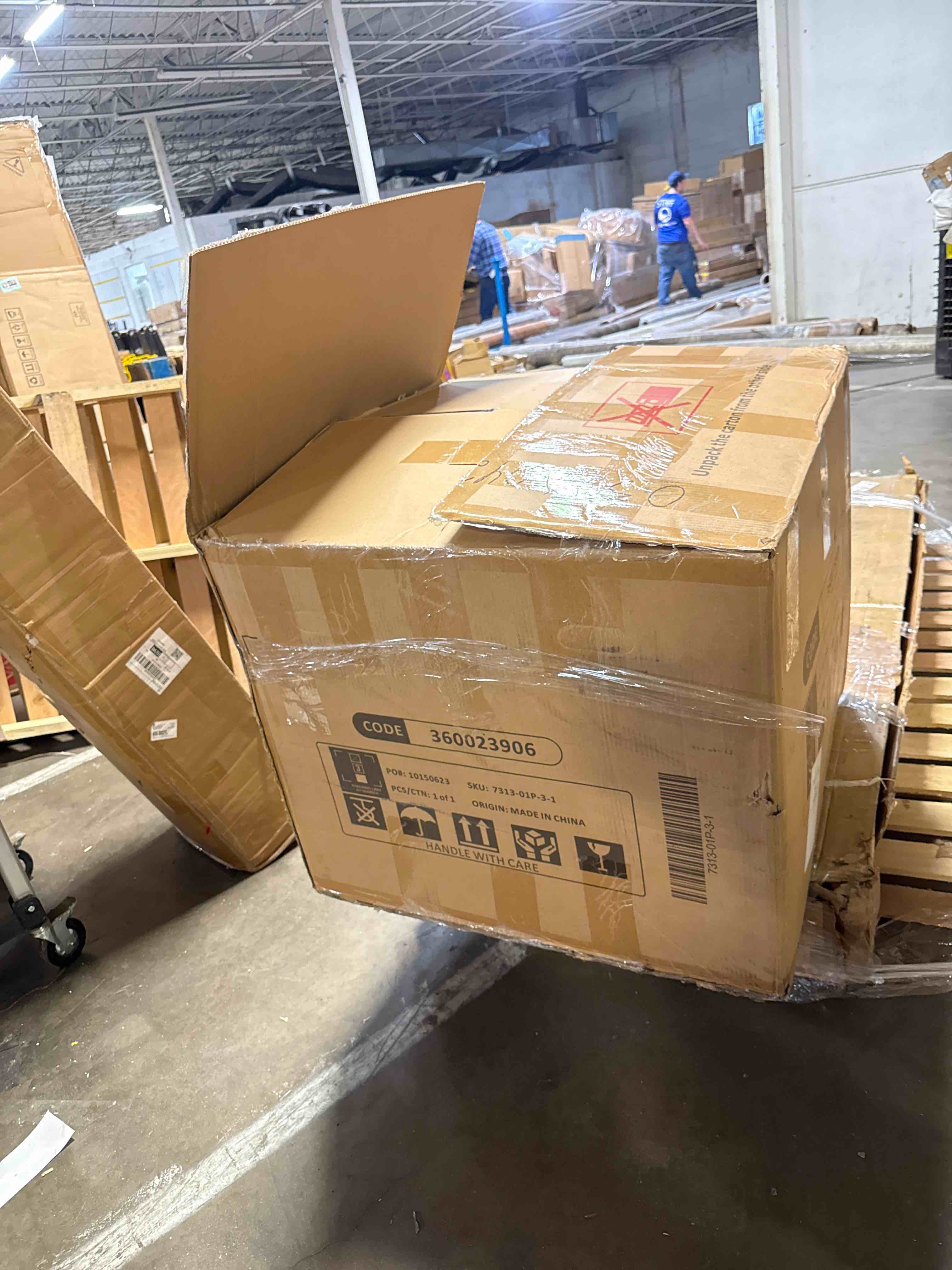 Condition photo showing As Is for manual recliner sectional sofa set, bonded leather l-shaped living room furniture sets, reclining corner couch with drop-down table/storage console/cup holders for home office (armless recliner only)