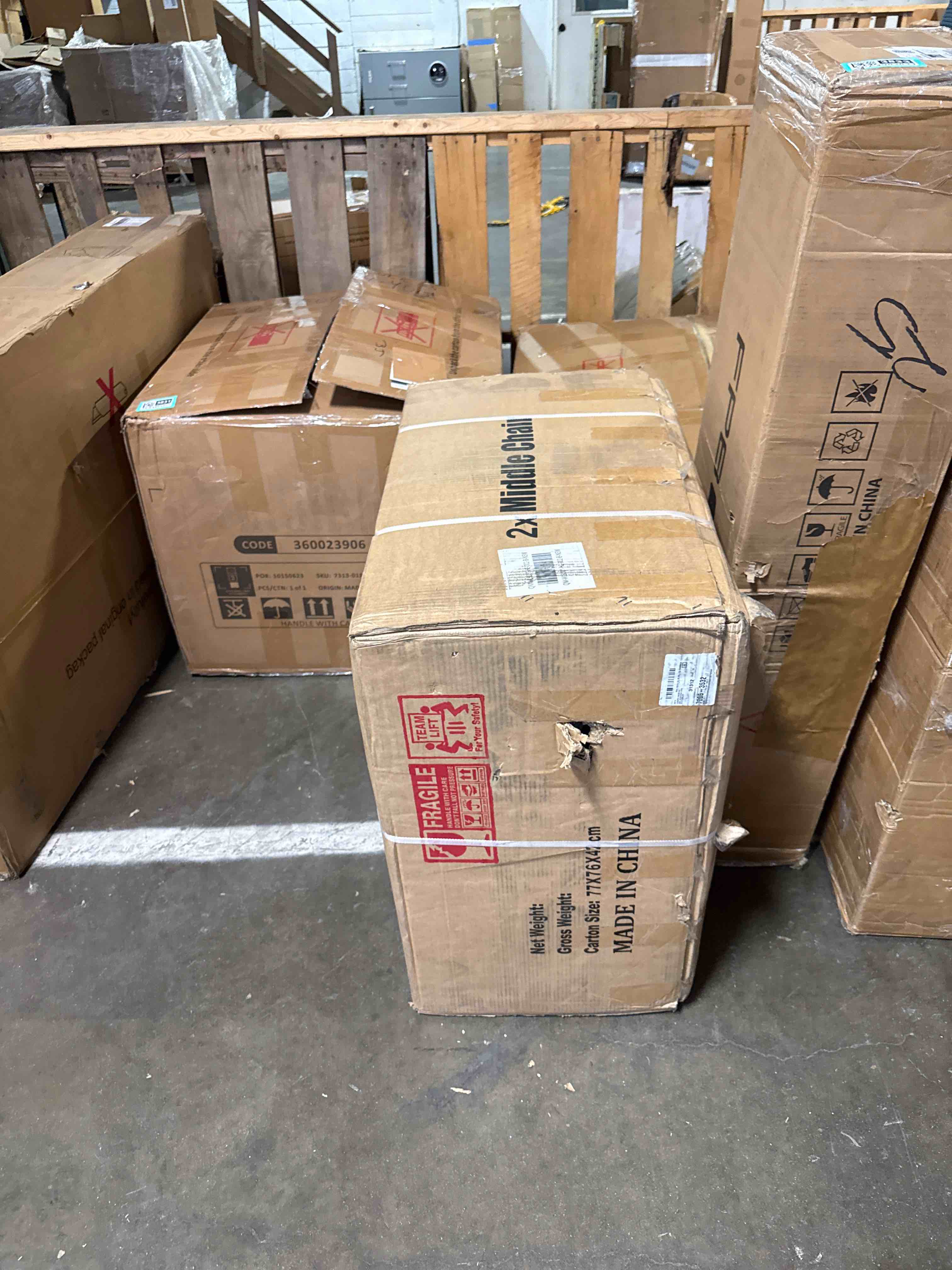Condition photo showing As Is for honbay sectional sleeper sofa with pull out bed u-shape sectional couch sleeper bed with storage chaise lounge living room 6 seater sectional sofa,velvet dark blue (armless sectional only)