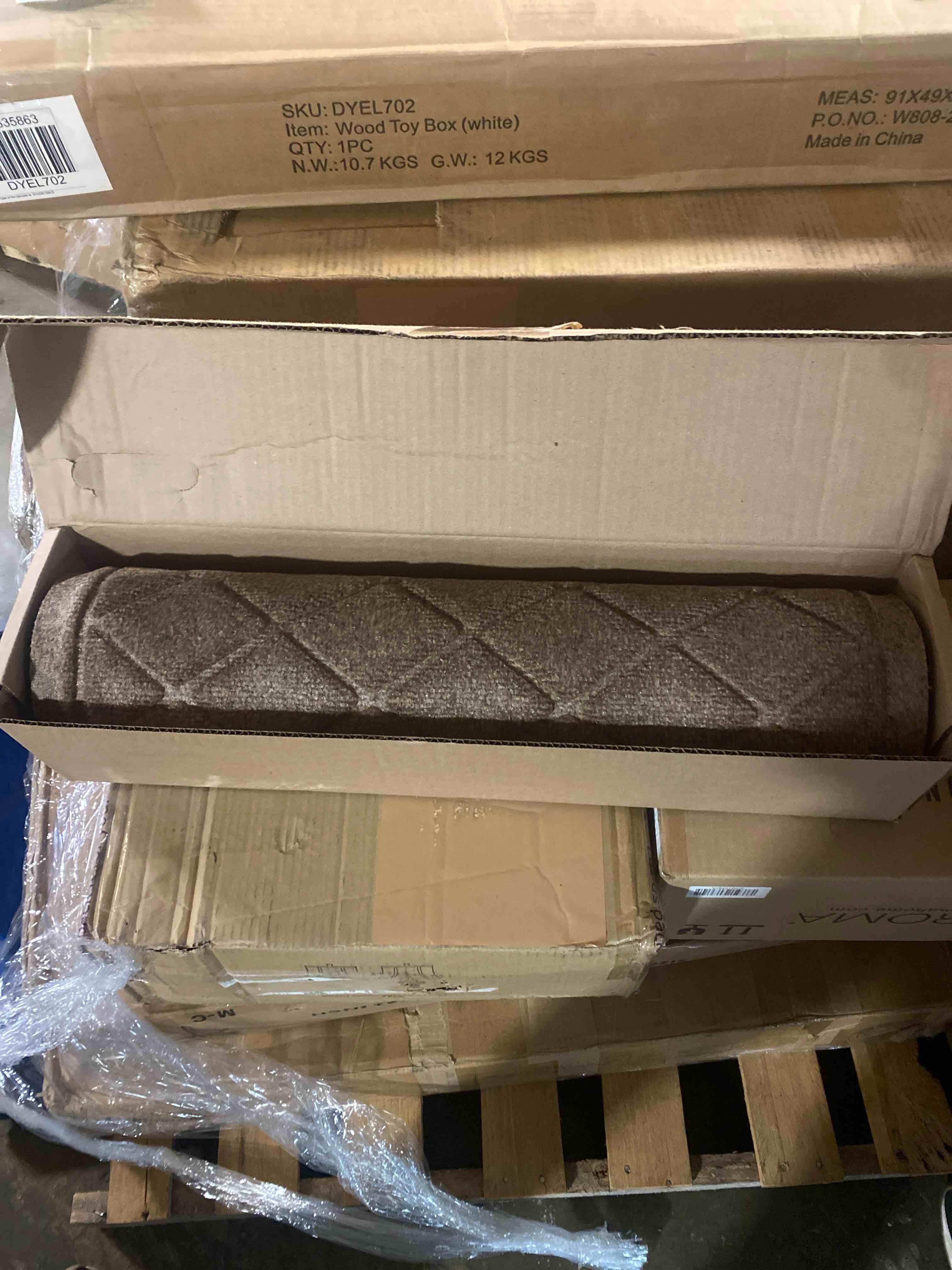 Condition photo showing New/Like New for beqhause dirt trapper door mat 36" x 60", doormat non-slip entryway rugs washable, dog door mat stain resistant and absorbent welcome floor mat for front back door, mud wet shoes & paws, light brown light brown 36" x 60" (rectangular)