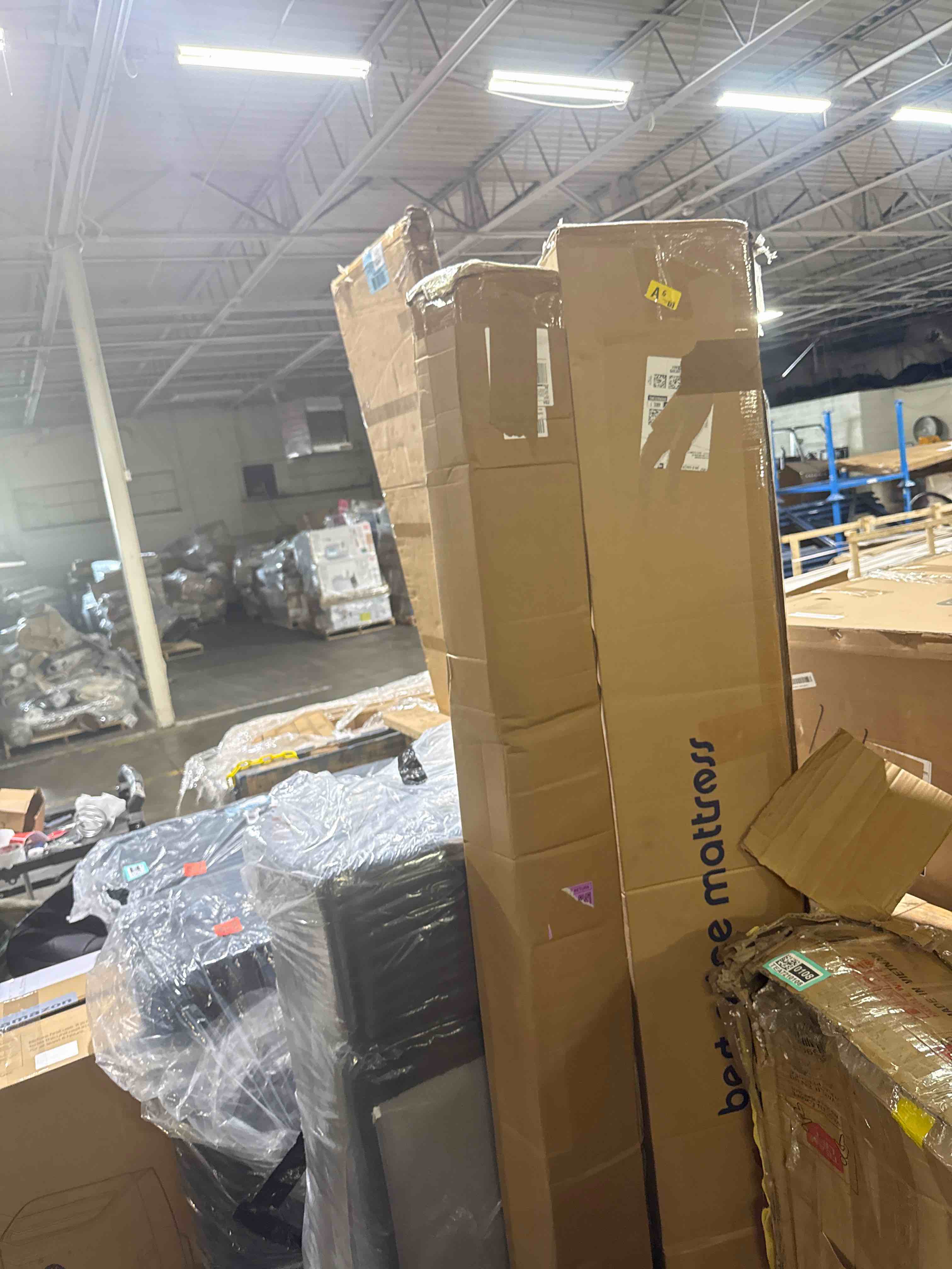 Condition photo showing New/Like New for neatiease accordion door 60x80, portable interior pvc folding door, bifold closet doors with latch, handle, mounting hardware