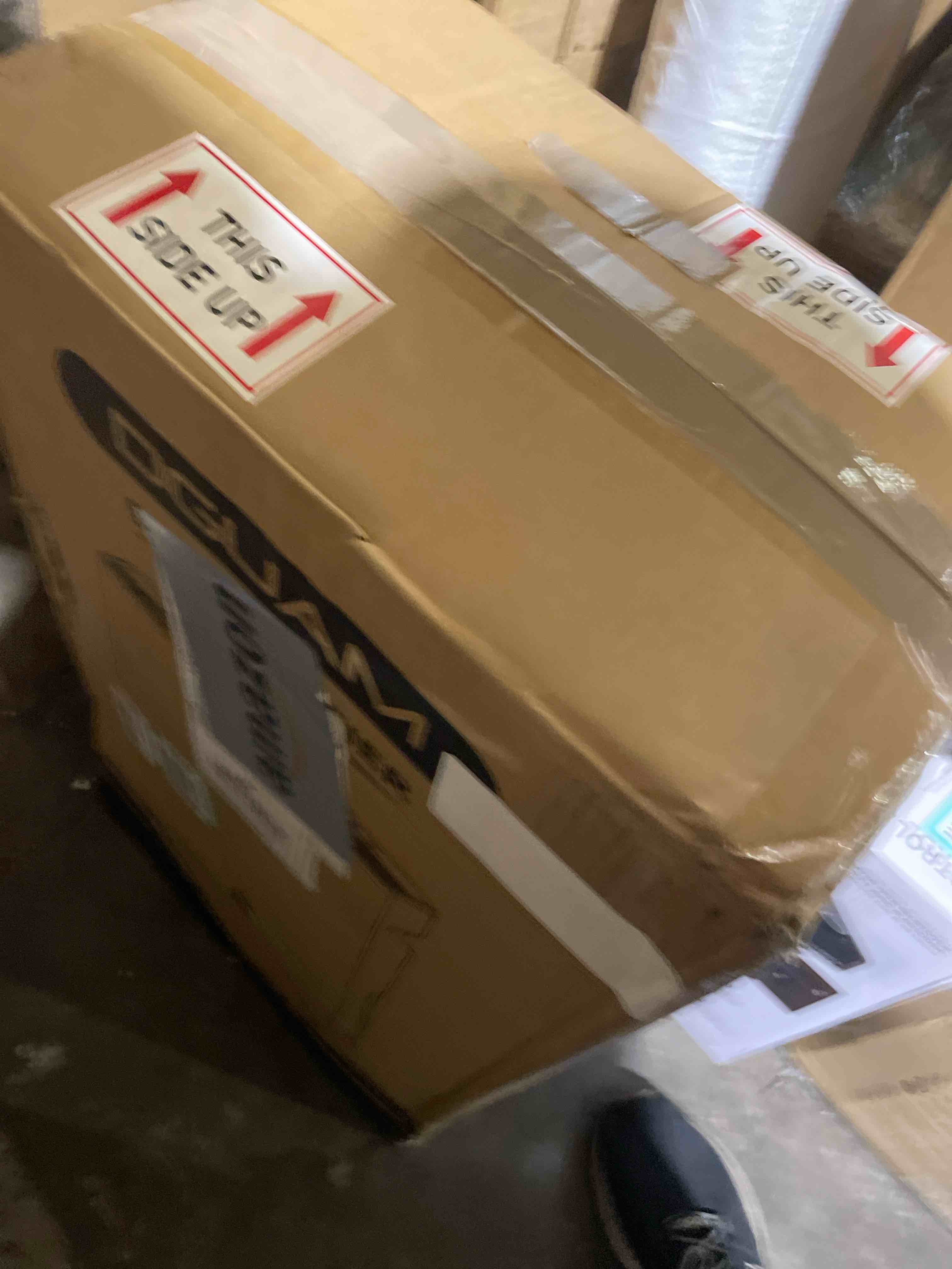 Condition photo showing New/Like New for 4500 sq. ft dehumidifier, max 80 pint dehumidifier for basement, compressor dehumidifiers for home with drain hose, smart humidity control, energy efficient, quiet for bedroom, large rooms. white