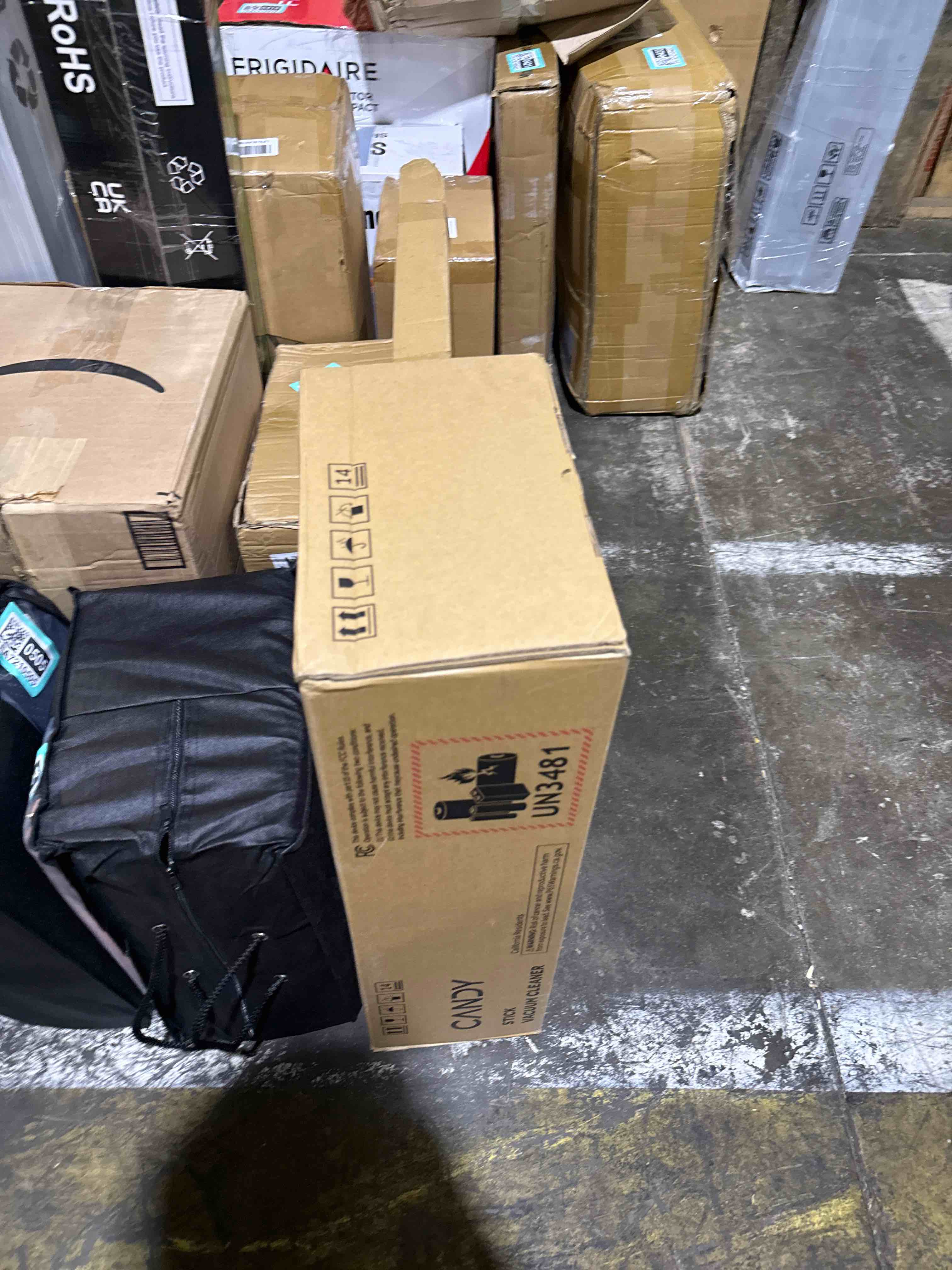 Condition photo showing New/Like New for candy cordless vacuum cleaner,45mins vacuum cleaners for home,stick vacuum,strong suction,removeable battery,anti-tangle,one click clean,lightweight handheld for hardwood floor carpet pet hair car purple