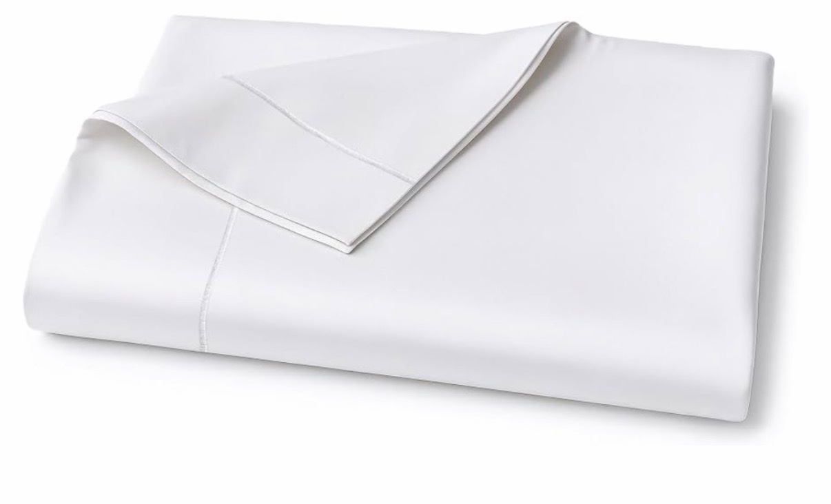 Lane Linen 100% Egyptian Cotton Full Size Flat Sheet Only (85"x100") - Elegant Sateen Weave, Ultra Soft, Breathable, Highly Durable - Charcoal Full 02: Charcoal