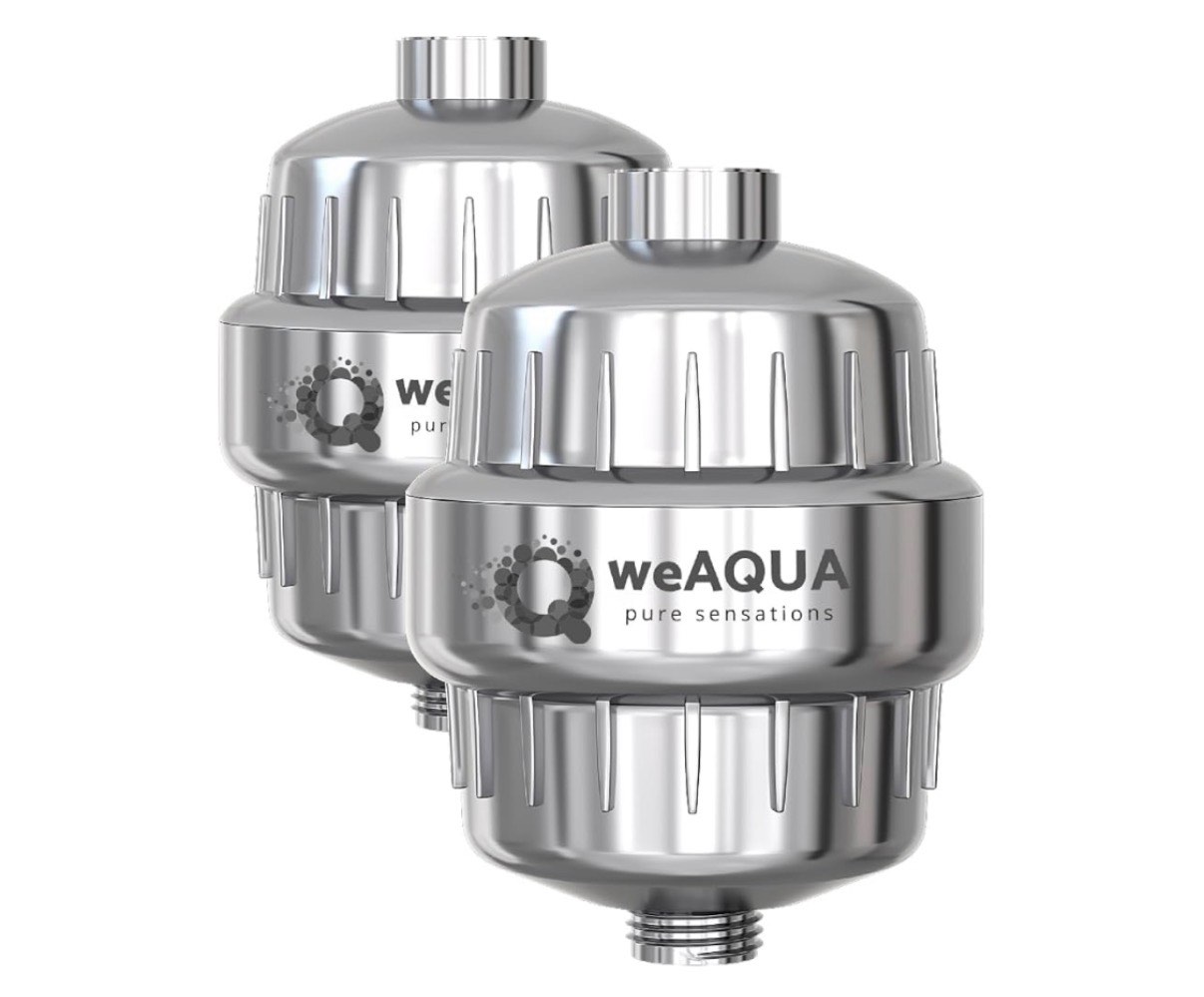 High Pressure Shower Head with Filter for Hard Water - 20-Stage Filter & 7 Spray Modes for a Gentler Shower, Includes 2 Water-Saving Pause Modes (FM-002 Chrome Plated)